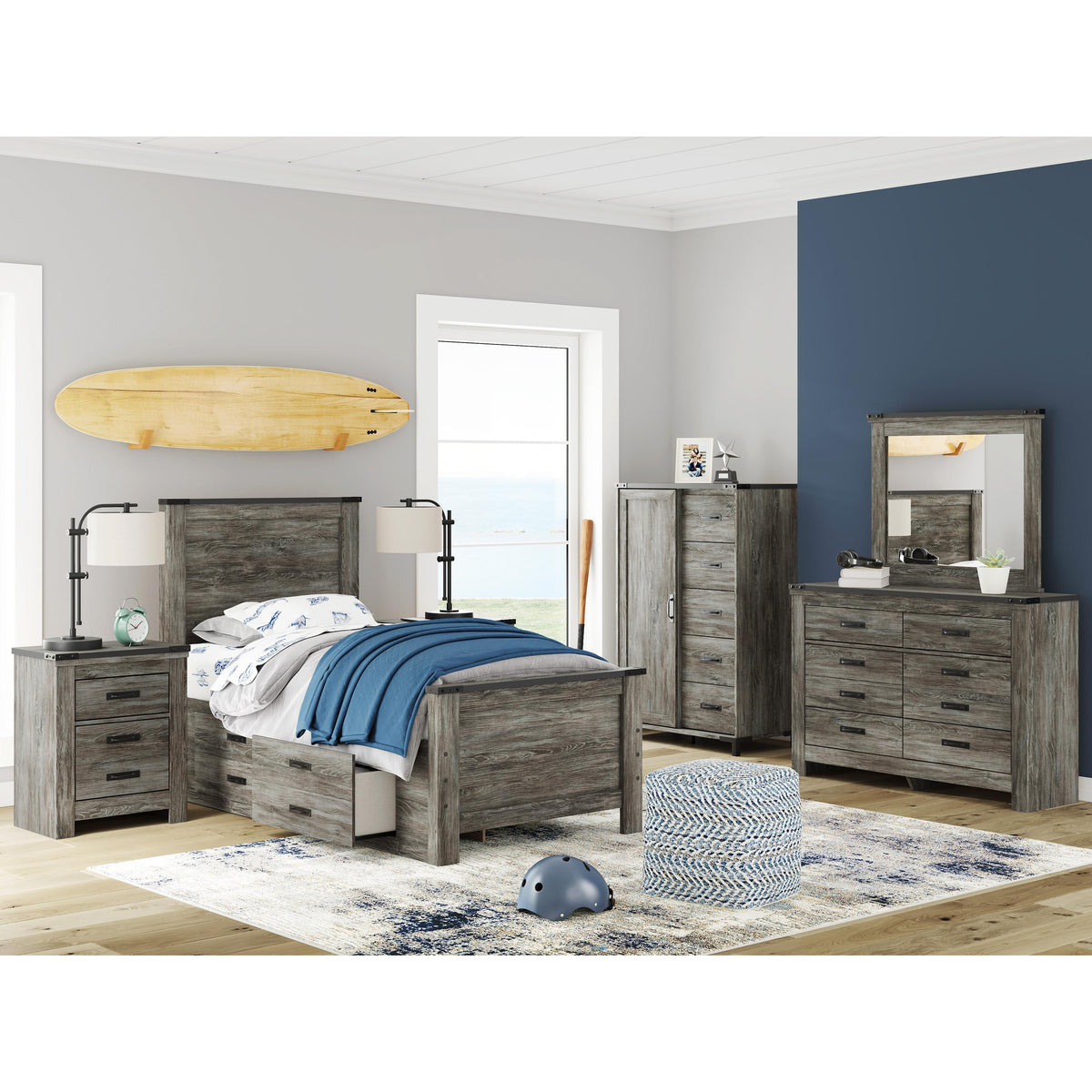 Signature Design by Ashley Frandern B4480-26 Bedroom Mirror IMAGE 8