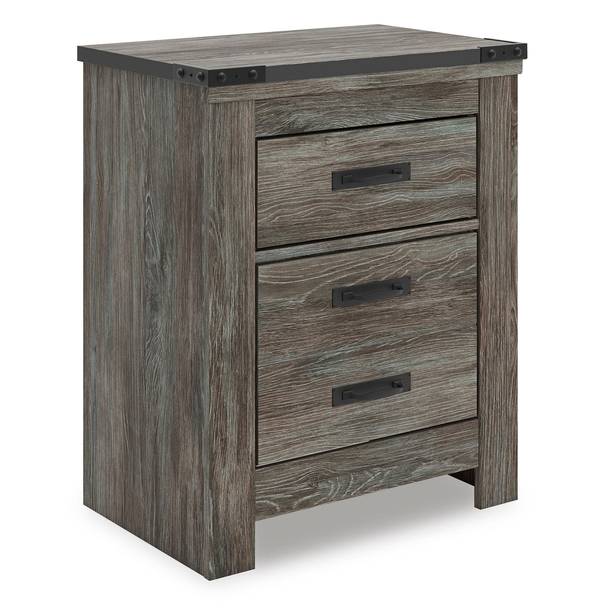 Signature Design by Ashley Frandern B4480-92 Two Drawer Night Stand IMAGE 1