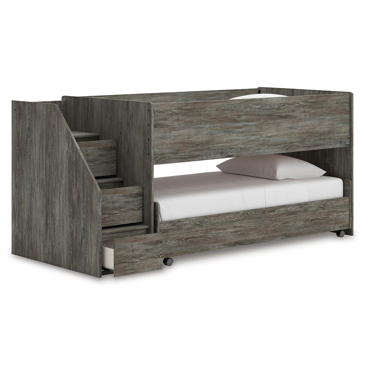 Signature Design by Ashley Frandern B4480B13 Twin over Twin Loft Bed IMAGE 2