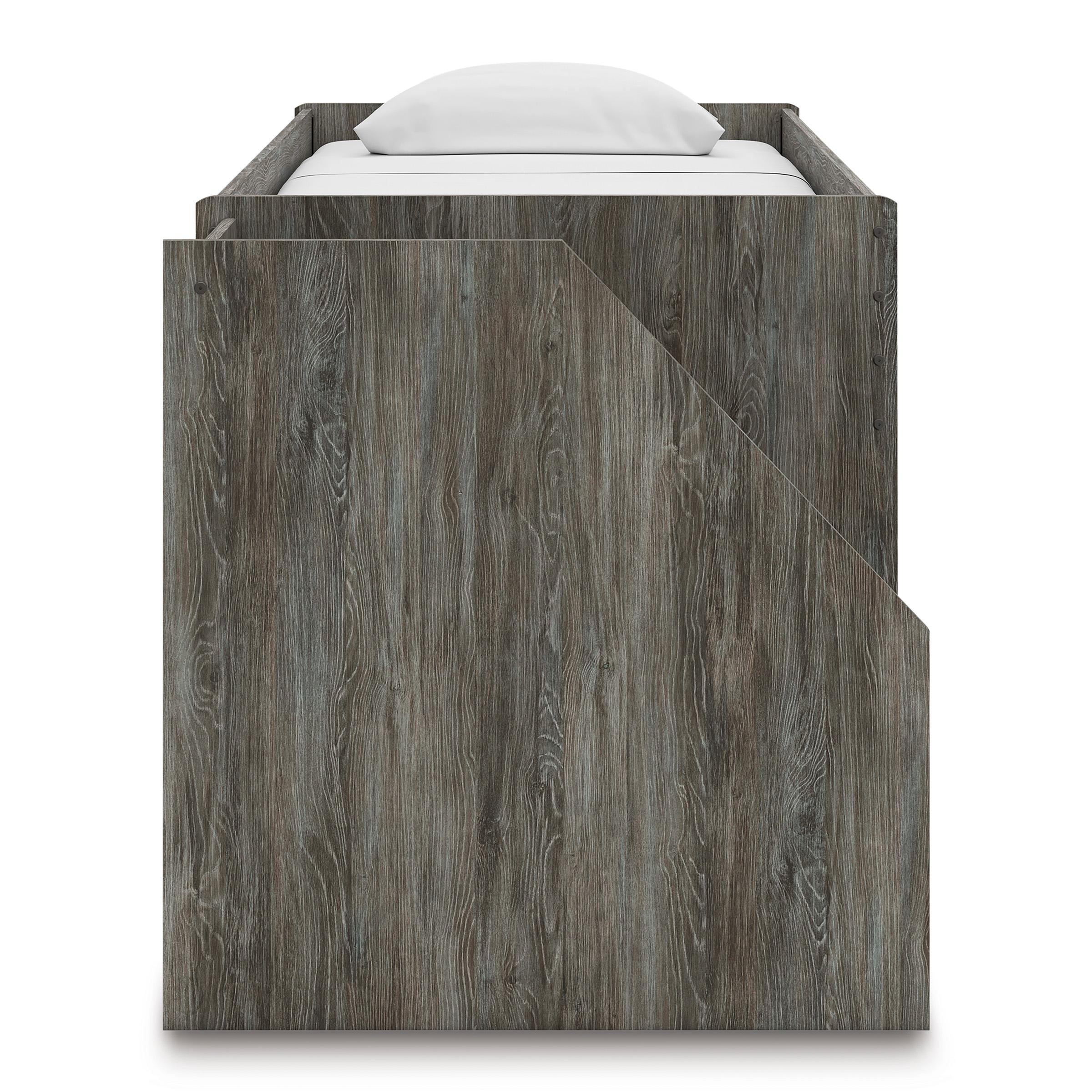 Signature Design by Ashley Frandern B4480B16 Twin Loft Bed with Bookcase and Drawer Storage IMAGE 4