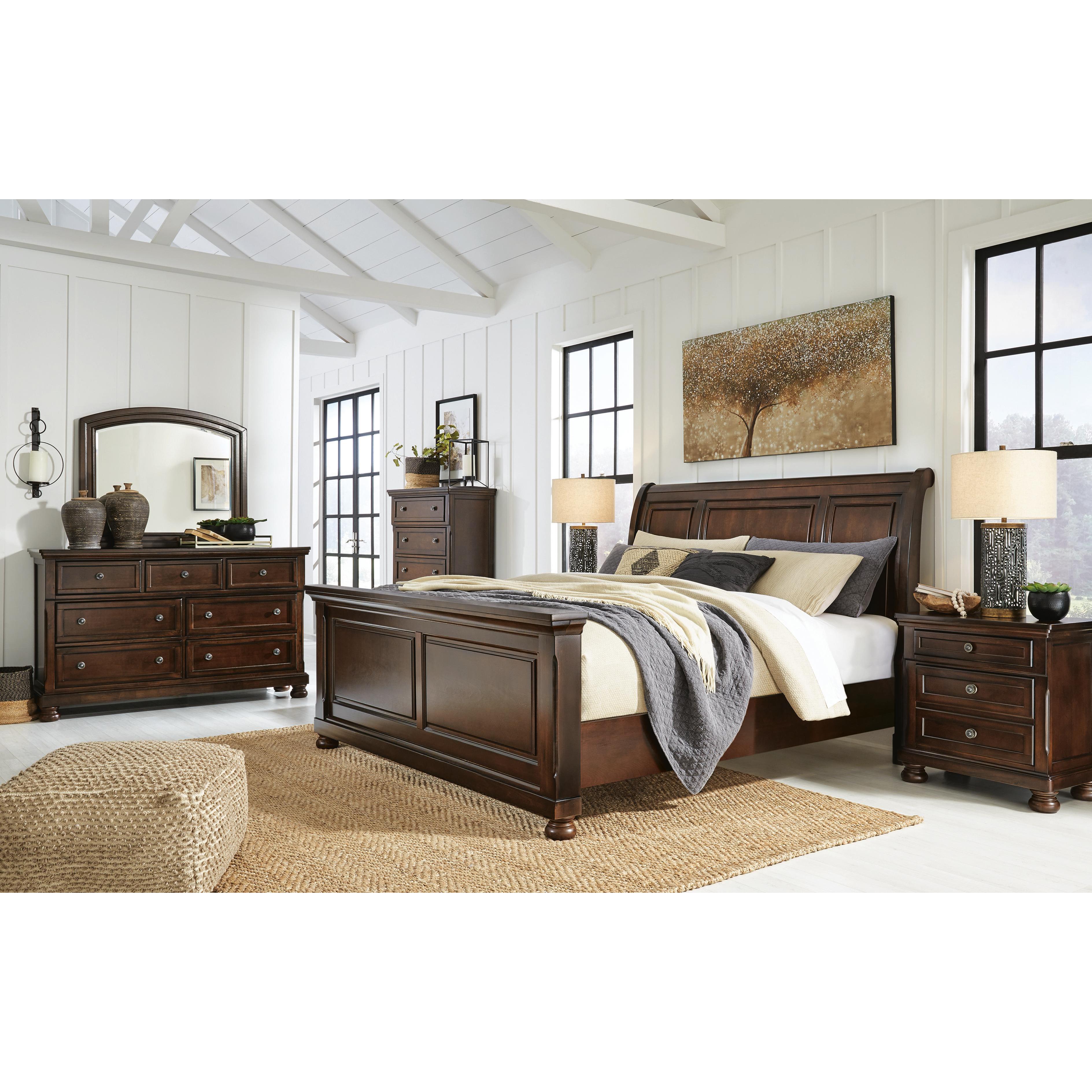 Millennium Porter B697B50 California King Sleigh Bed IMAGE 3