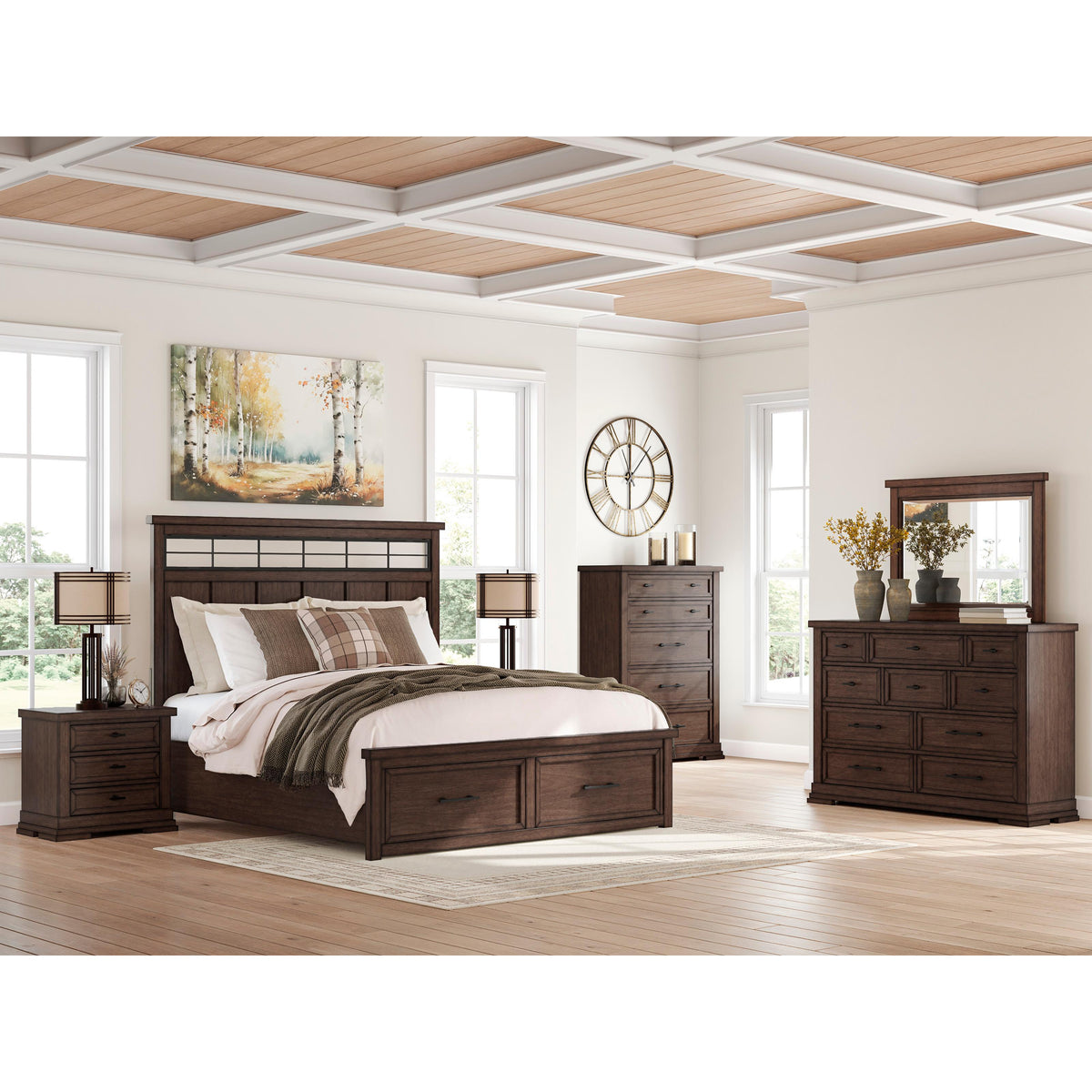 Signature Design by Ashley Taffenbrook B849B1 Dresser and Mirror IMAGE 12