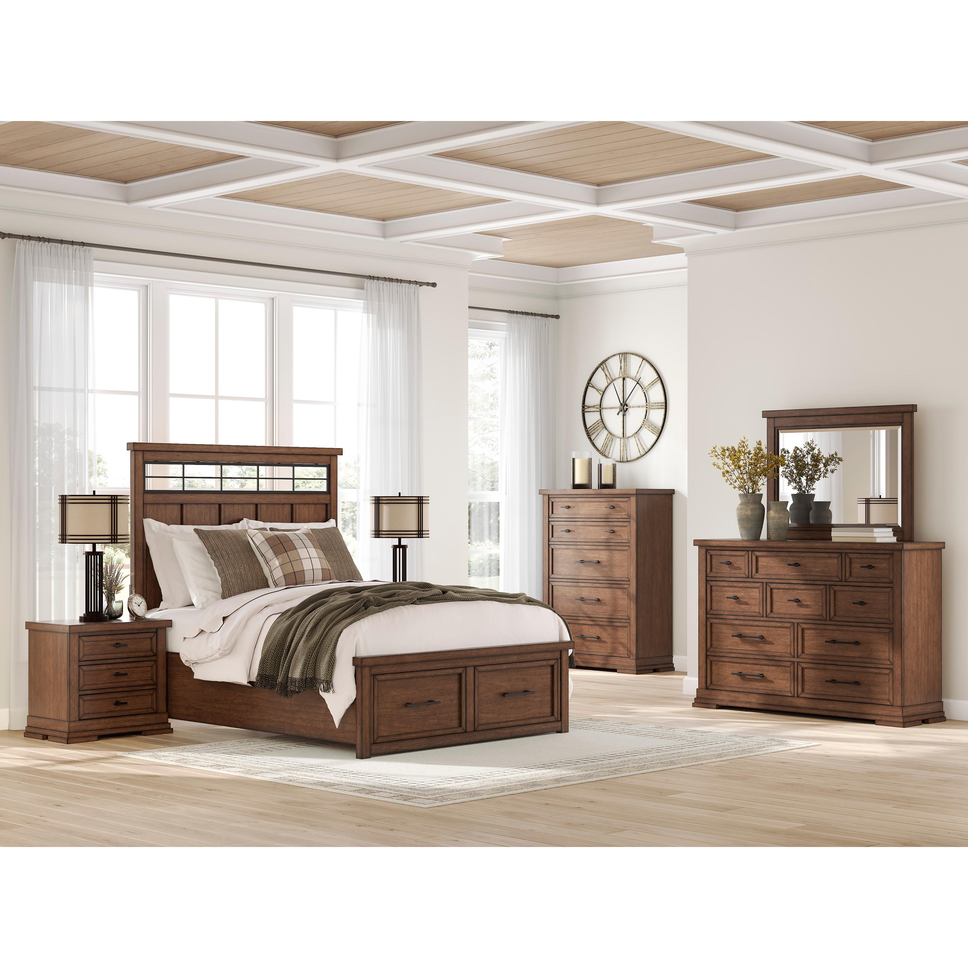 Signature Design by Ashley Taffenbrook B849B2 Queen Panel Storage Bed IMAGE 11