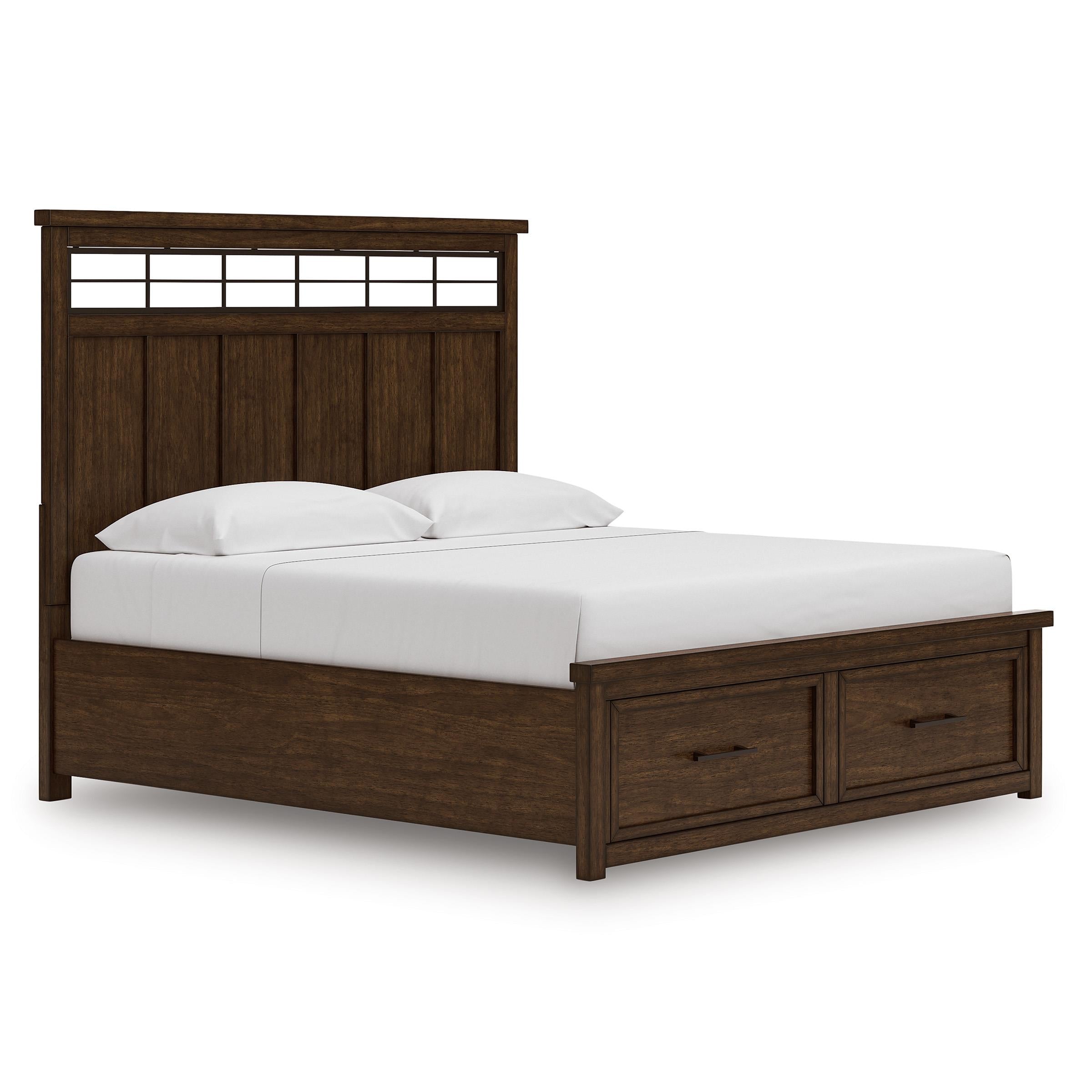 Signature Design by Ashley Taffenbrook B849B5 California King Panel Storage Bed IMAGE 1