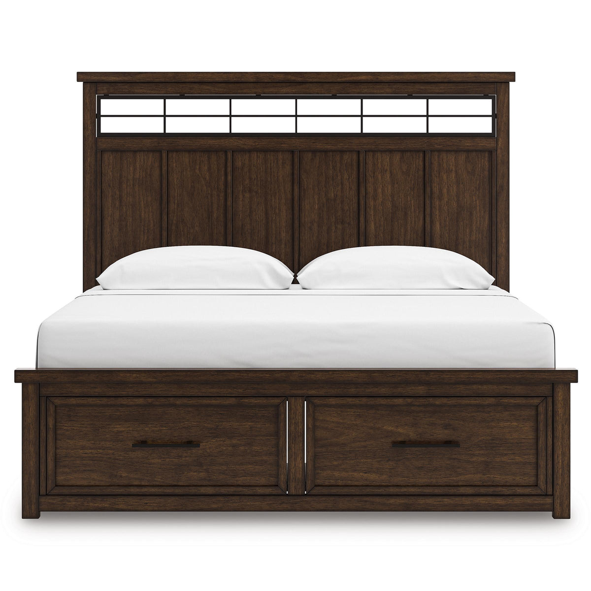 Signature Design by Ashley Taffenbrook B849B5 California King Panel Storage Bed IMAGE 3