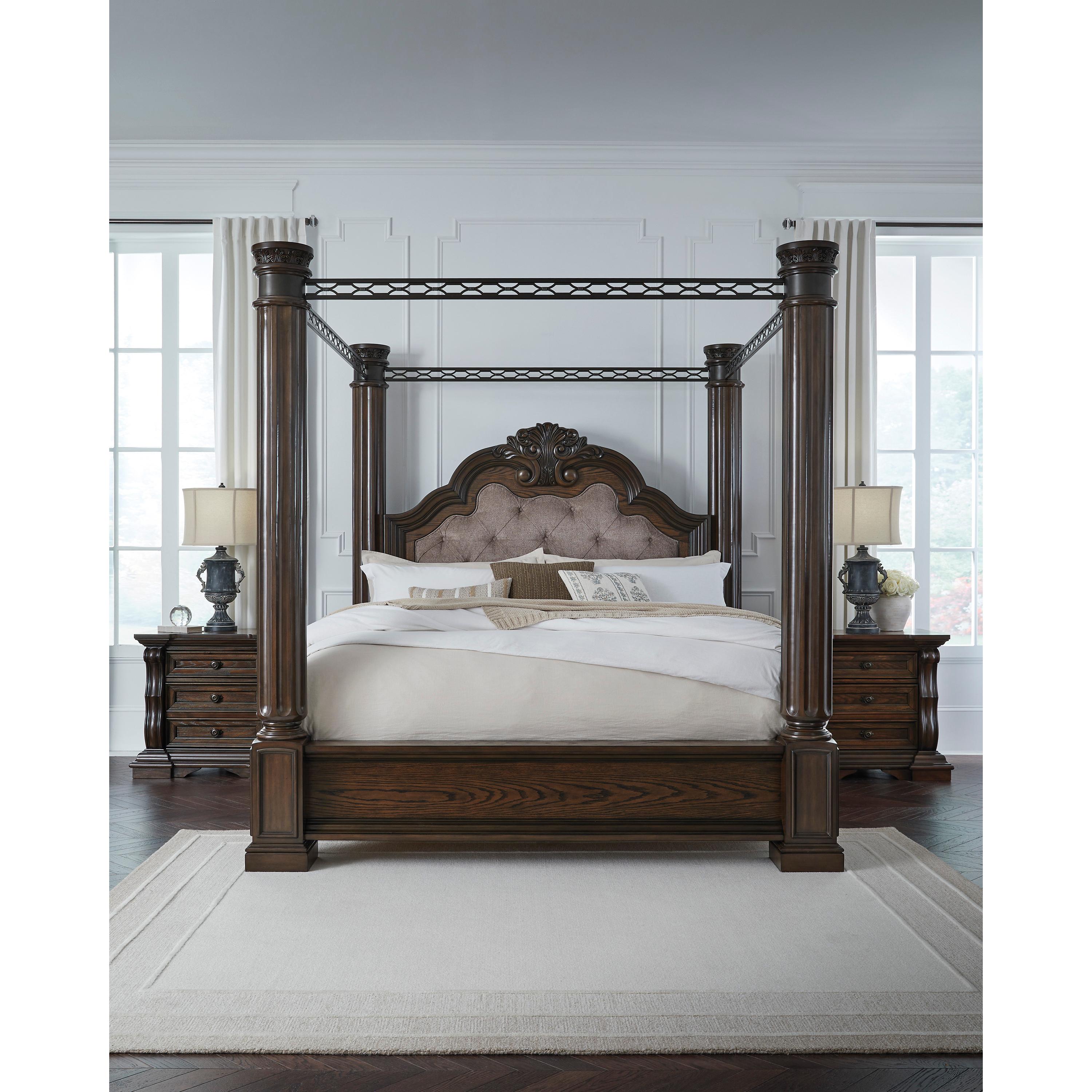 Signature Design by Ashley Maylee B947B10 King Canopy Bed IMAGE 14