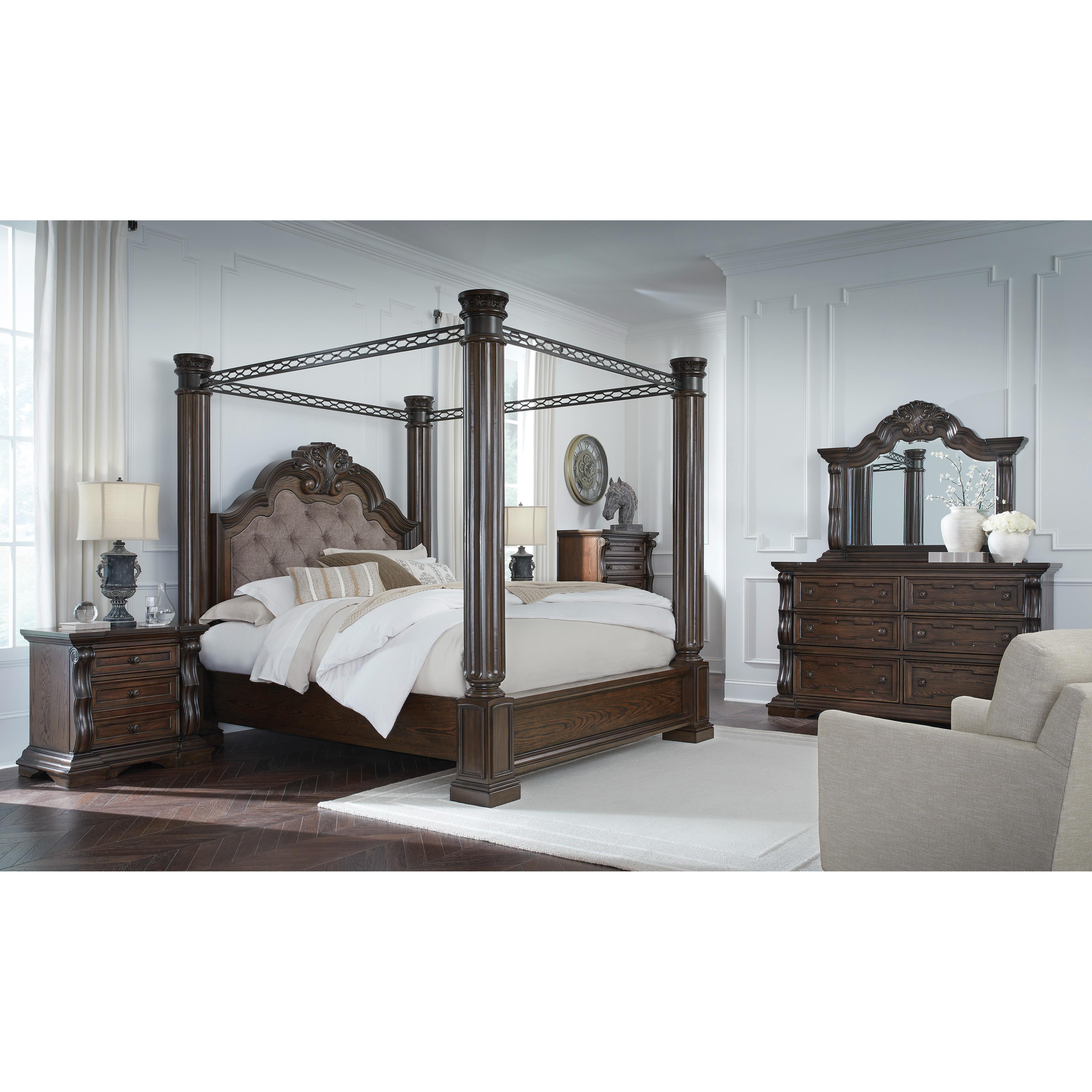 Signature Design by Ashley Maylee B947B8 Queen Canopy Bed IMAGE 5