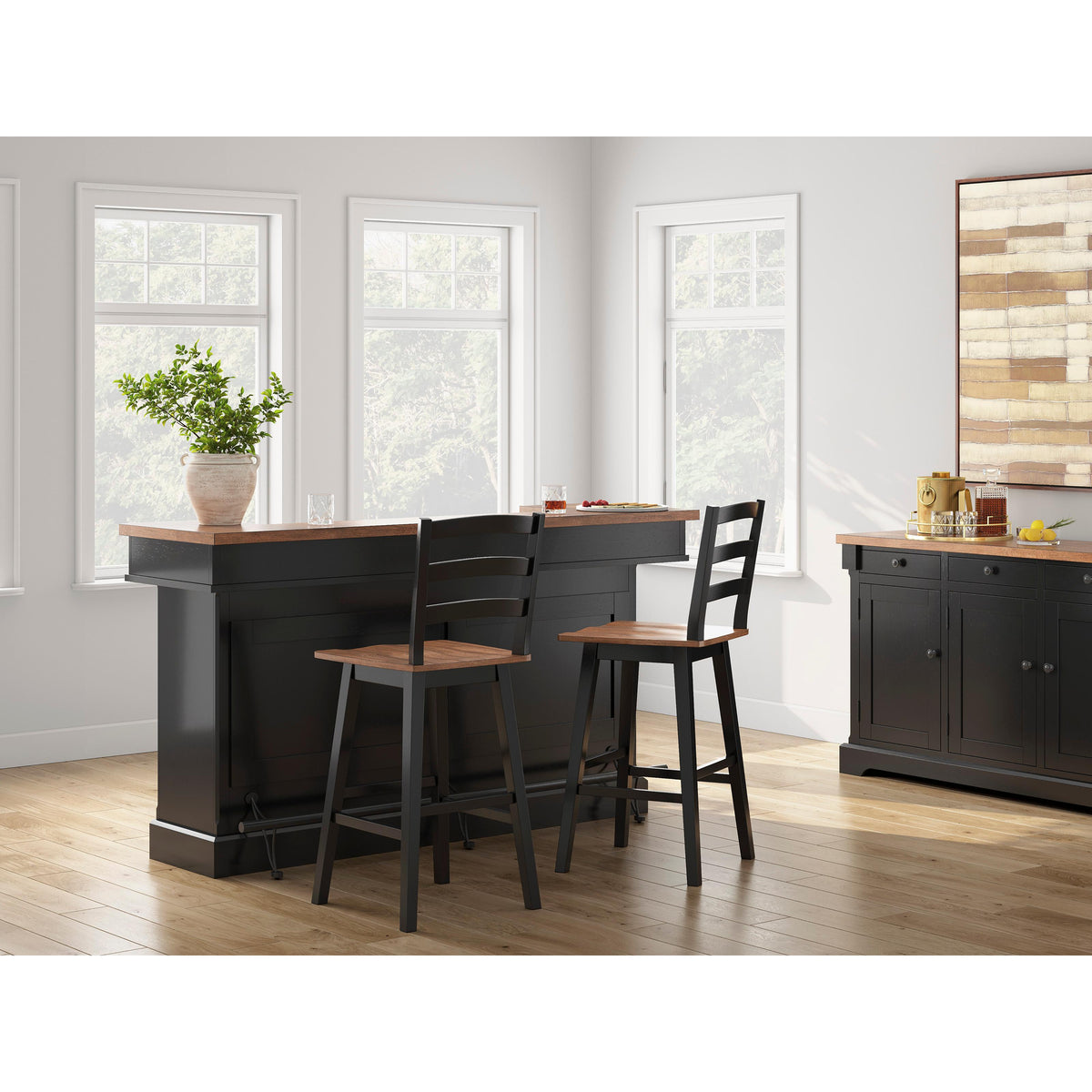 Signature Design by Ashley Wildenauer D634-230 Tall Swivel Barstool IMAGE 7