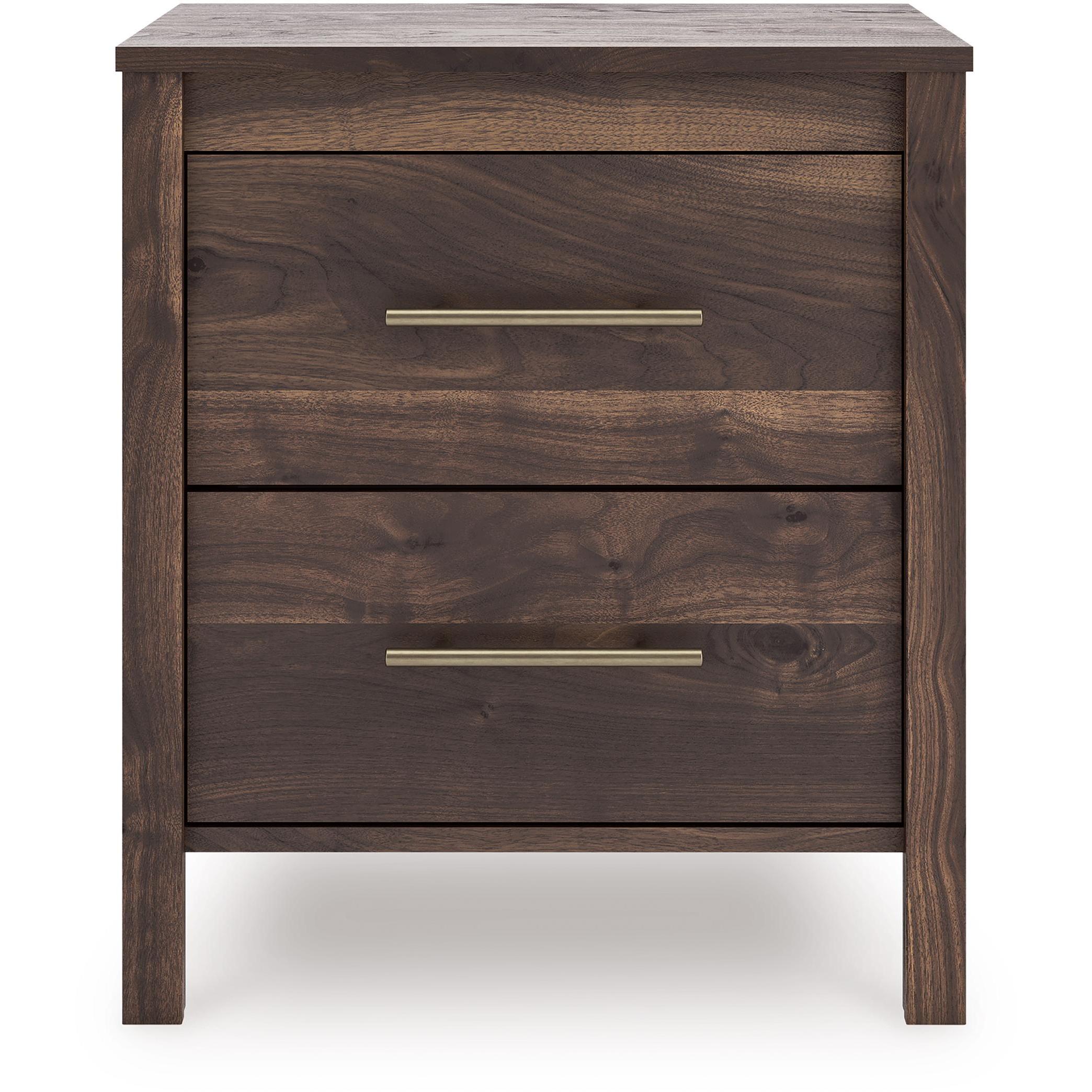 Signature Design by Ashley Calverson EB3660-292 Two Drawer Night Stand IMAGE 2