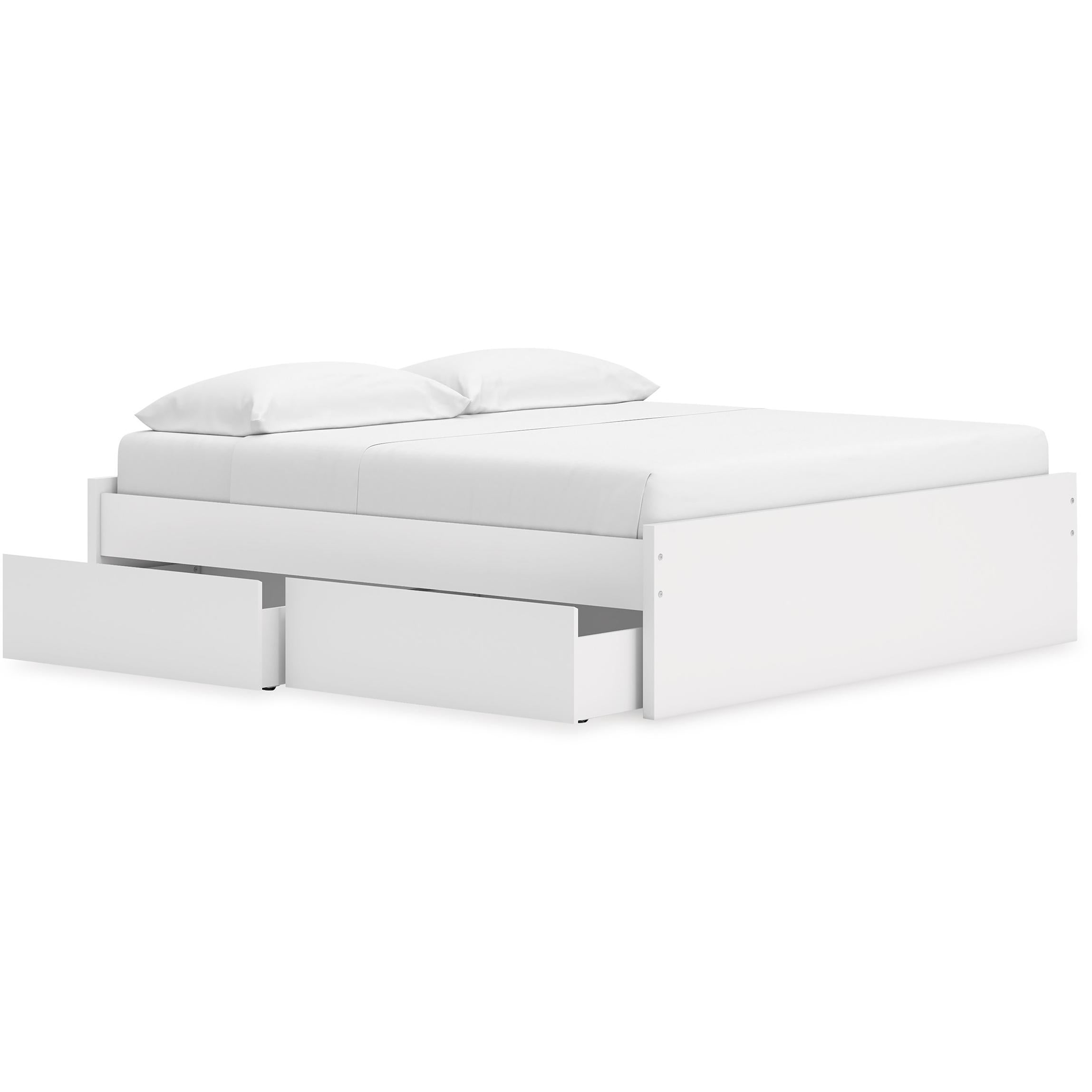 Signature Design by Ashley Onita EB9630B18 King Platform Bed with 2 Side Storage IMAGE 2