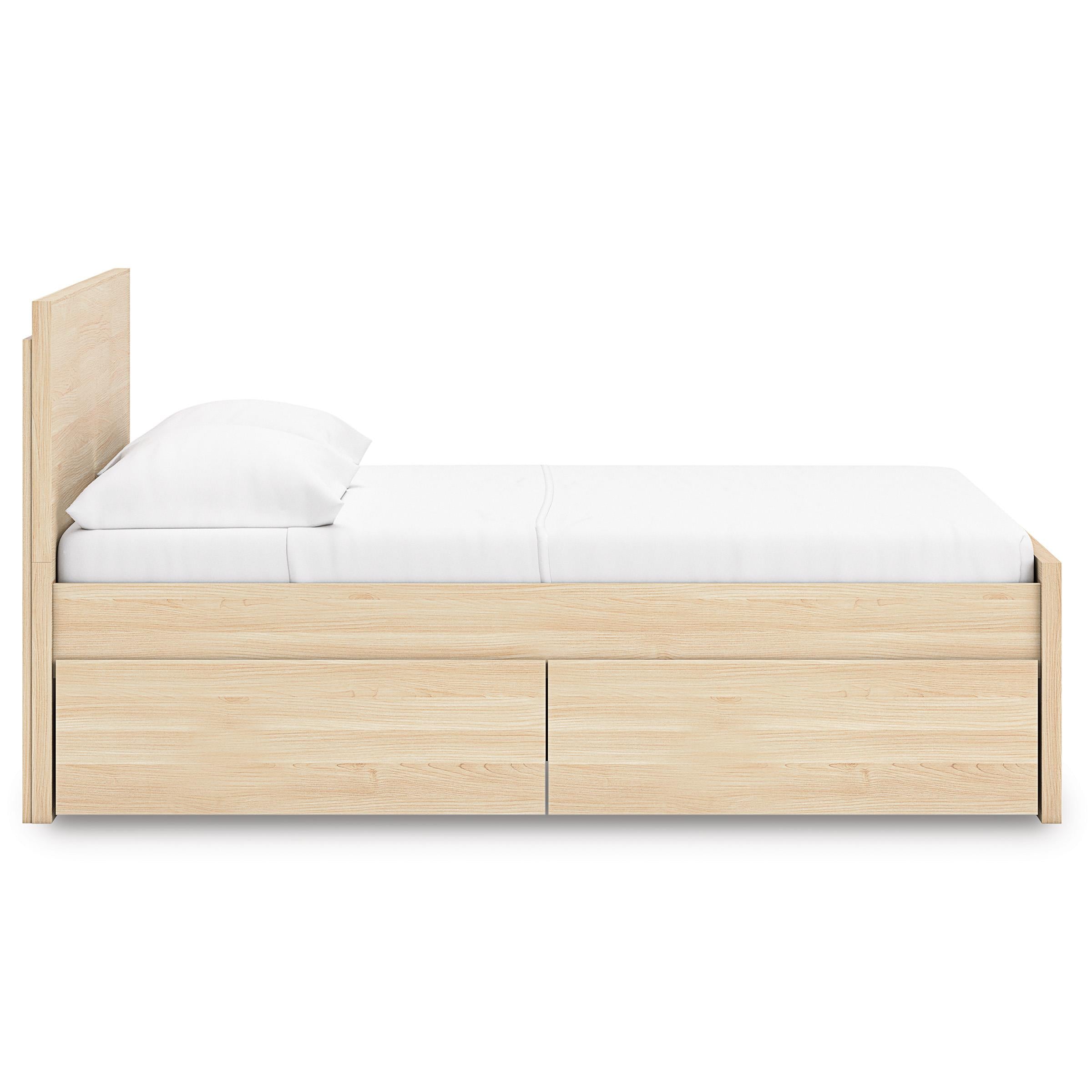 Signature Design by Ashley Onita EB9632B11 Full Panel Platform Bed with 1 Side Storage IMAGE 4
