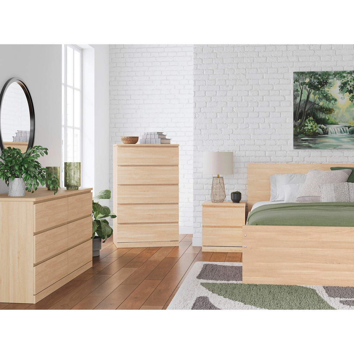 Signature Design by Ashley Onita EB9632B18 Queen Panel Platform Bed with 2 Side Storage IMAGE 8