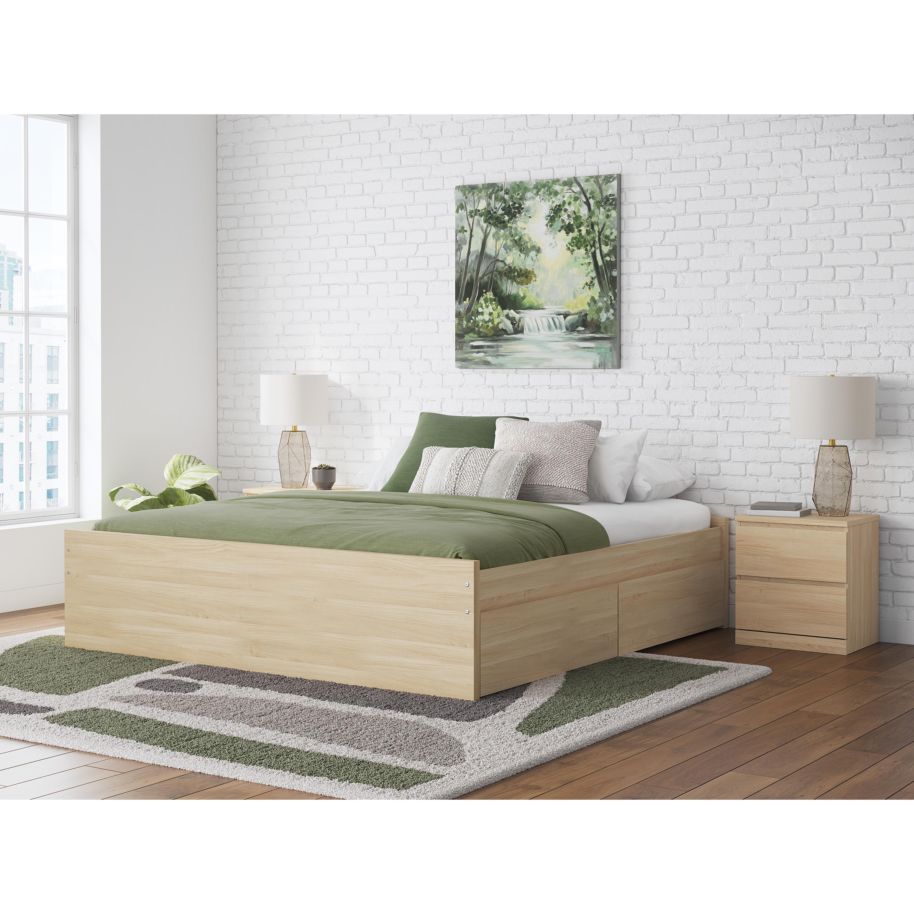 Signature Design by Ashley Onita EB9632B21 King Platform Bed with 2 Side Storage IMAGE 7