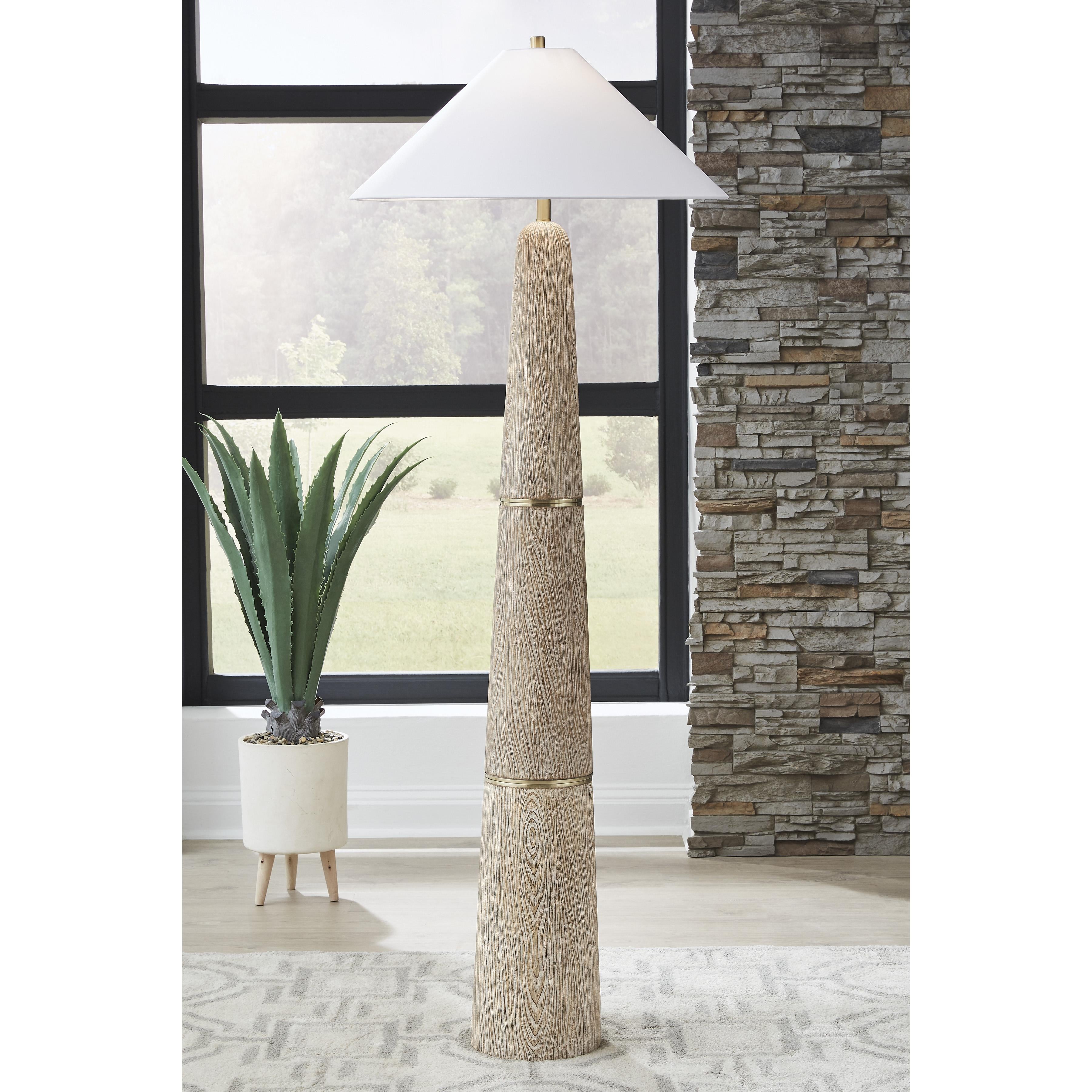 Signature Design by Ashley Gasparleigh L235811 Poly Floor Lamp IMAGE 2