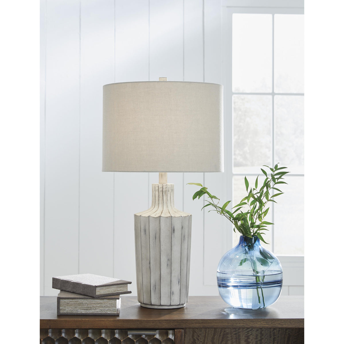 Signature Design by Ashley Imre L235884 Poly Table Lamp IMAGE 2