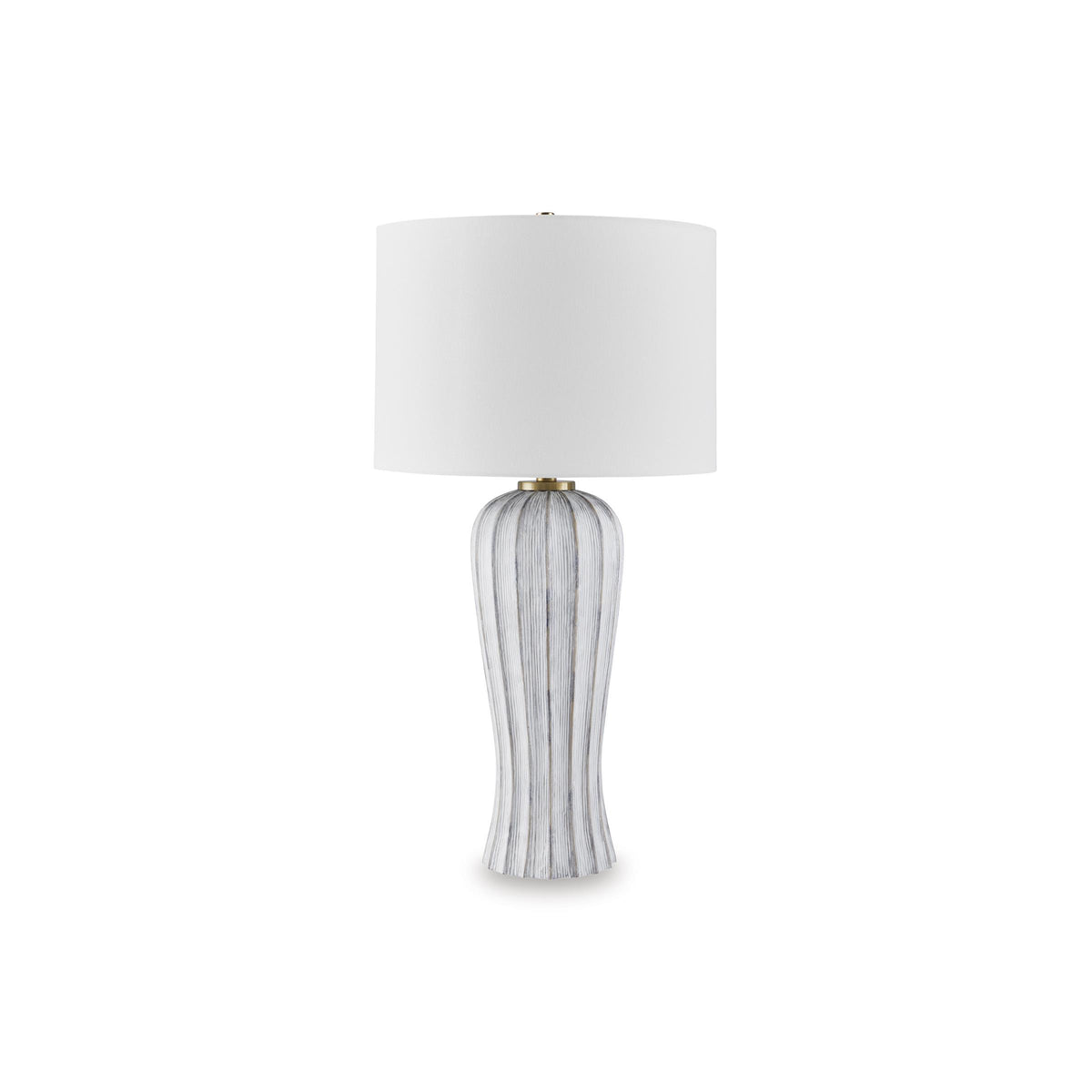 Signature Design by Ashley Lanwell L235894 Poly Table Lamp IMAGE 1