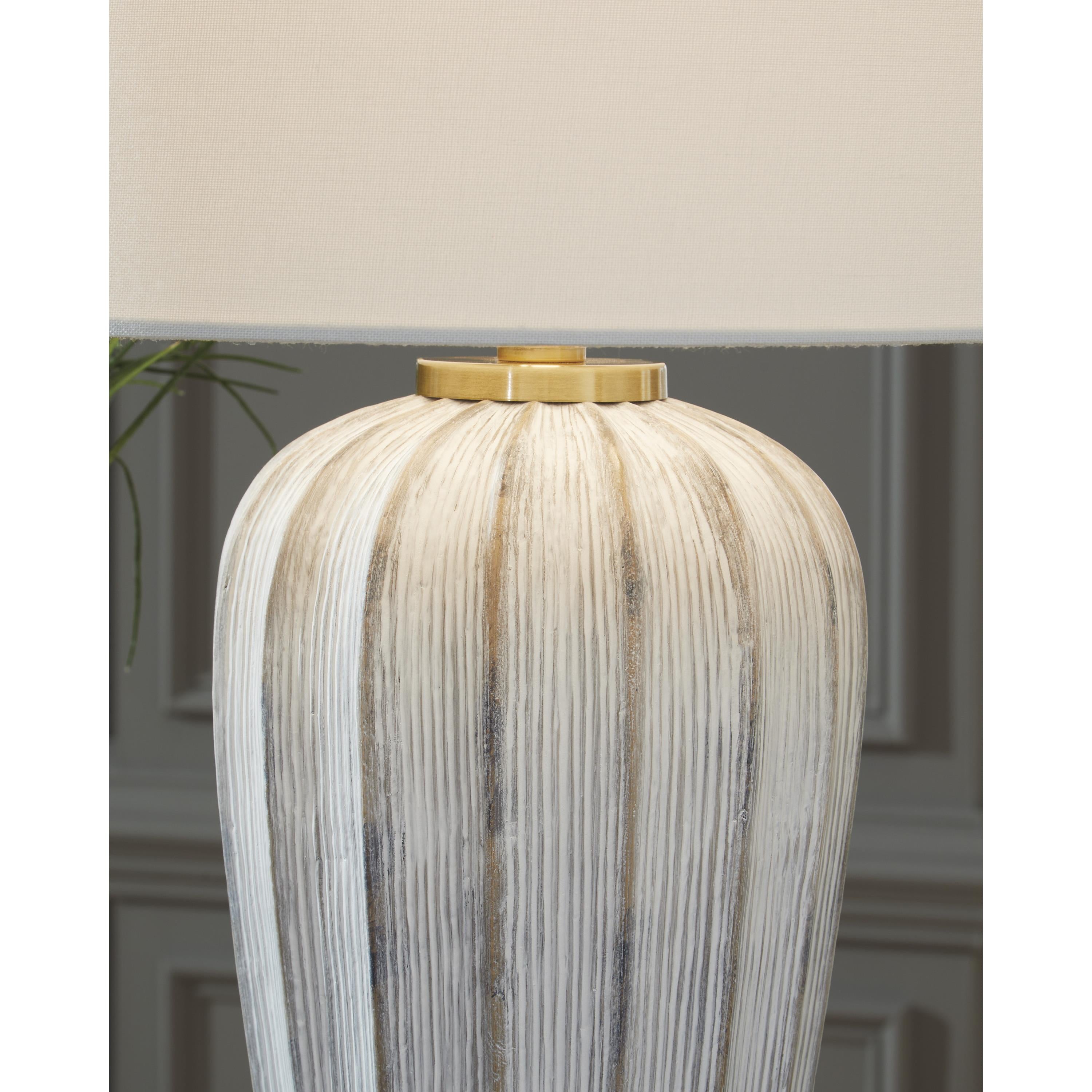 Signature Design by Ashley Lanwell L235894 Poly Table Lamp IMAGE 3