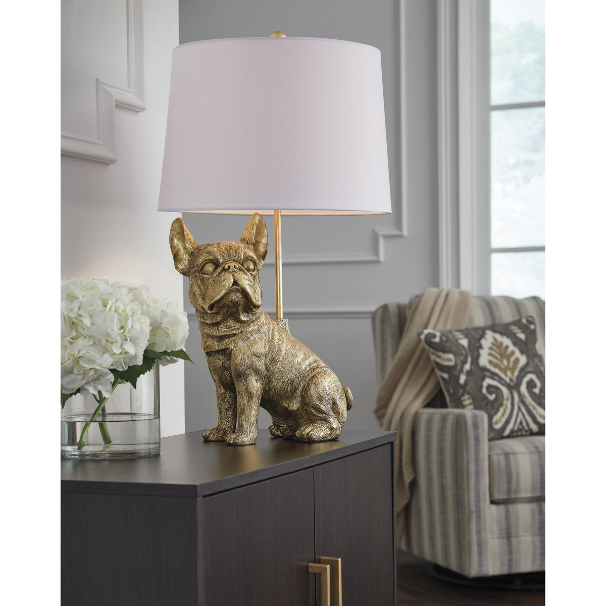 Signature Design by Ashley Wadeland L317054 Poly Table Lamp IMAGE 3
