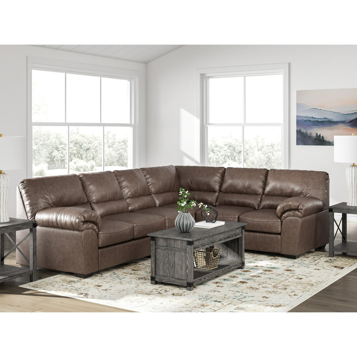 Signature Design by Ashley WillowBend PC27705S3 3 pc Sectional IMAGE 3