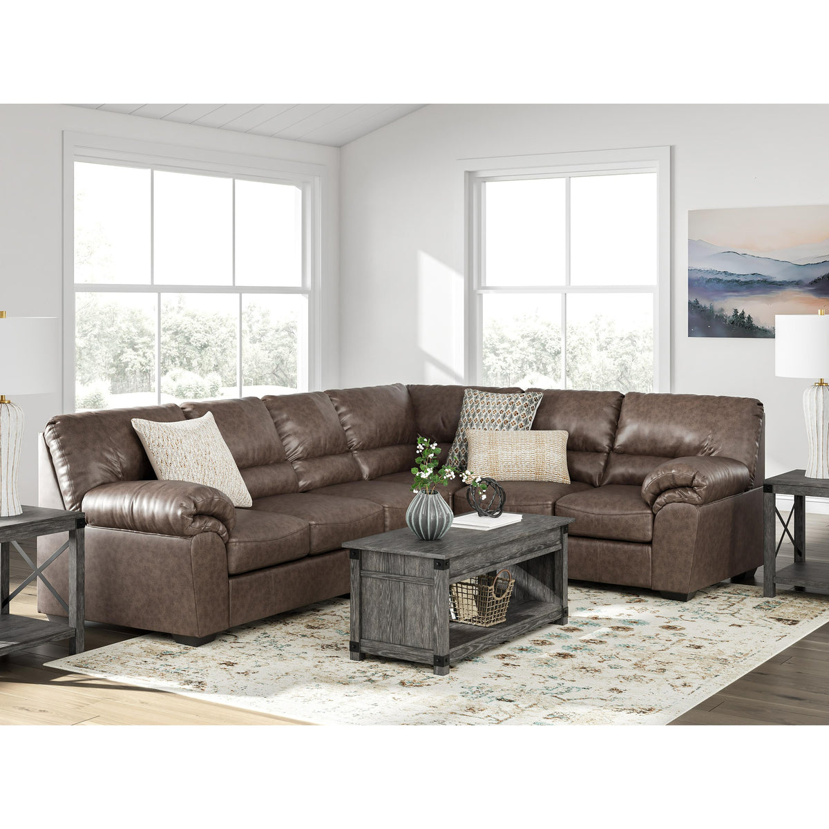 Signature Design by Ashley WillowBend PC27705S3 3 pc Sectional IMAGE 4