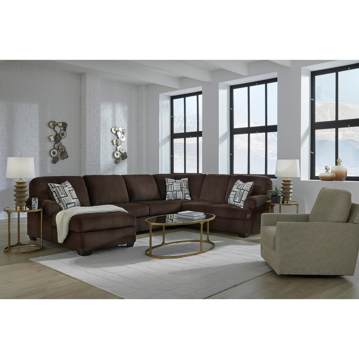 Signature Design by Ashley Kimlee PC35603S1 3 pc Sectional with Chaise IMAGE 4