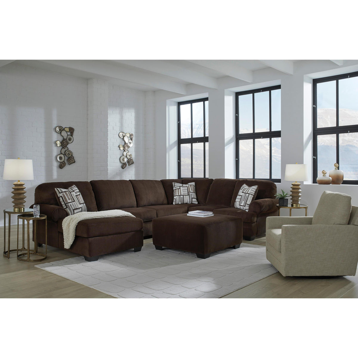 Signature Design by Ashley Kimlee PC35603S1 3 pc Sectional with Chaise IMAGE 6