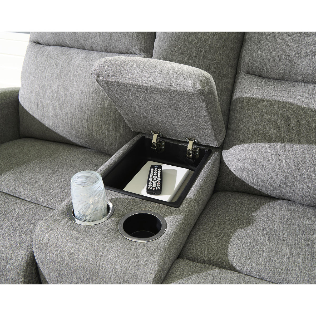 Signature Design by Ashley Gauntlet PC4220494 Double Reclining Loveseat with Console IMAGE 8