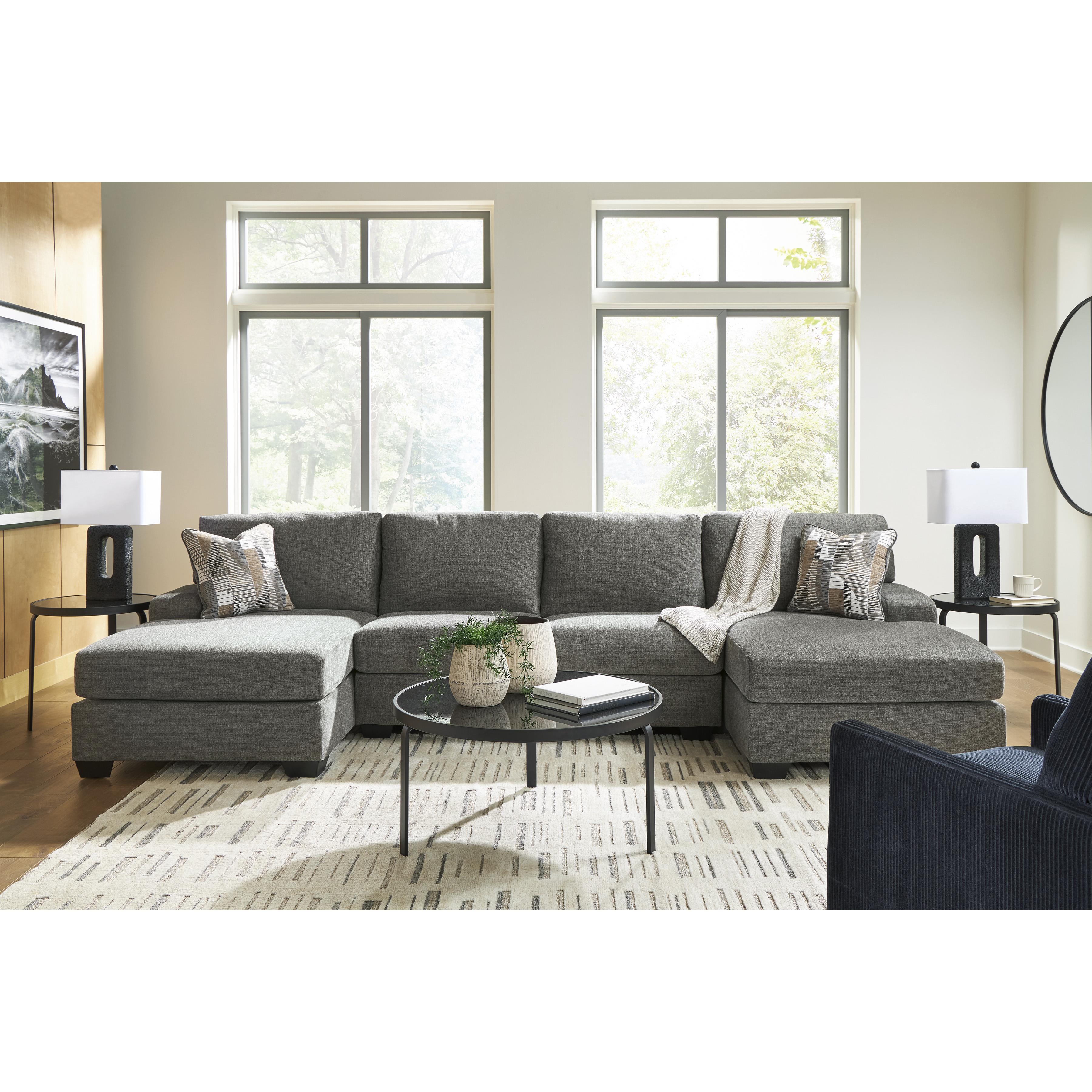 Signature Design by Ashley Clarington PC48405S3 3 pc Sectional with Double Chaise IMAGE 4