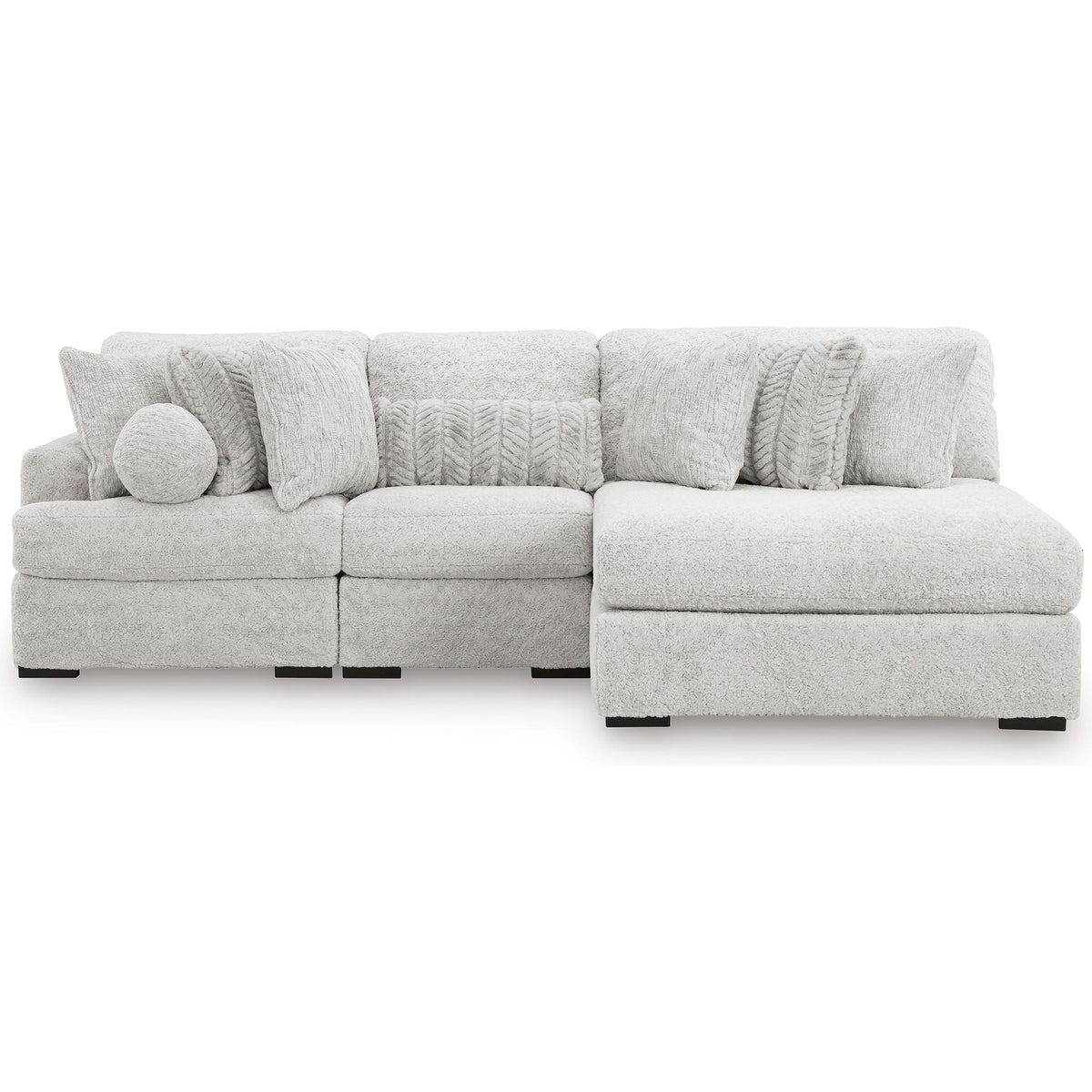 Signature Design by Ashley Cuddle Plush PC59106S1 3 pc Sectional with Chaise IMAGE 2