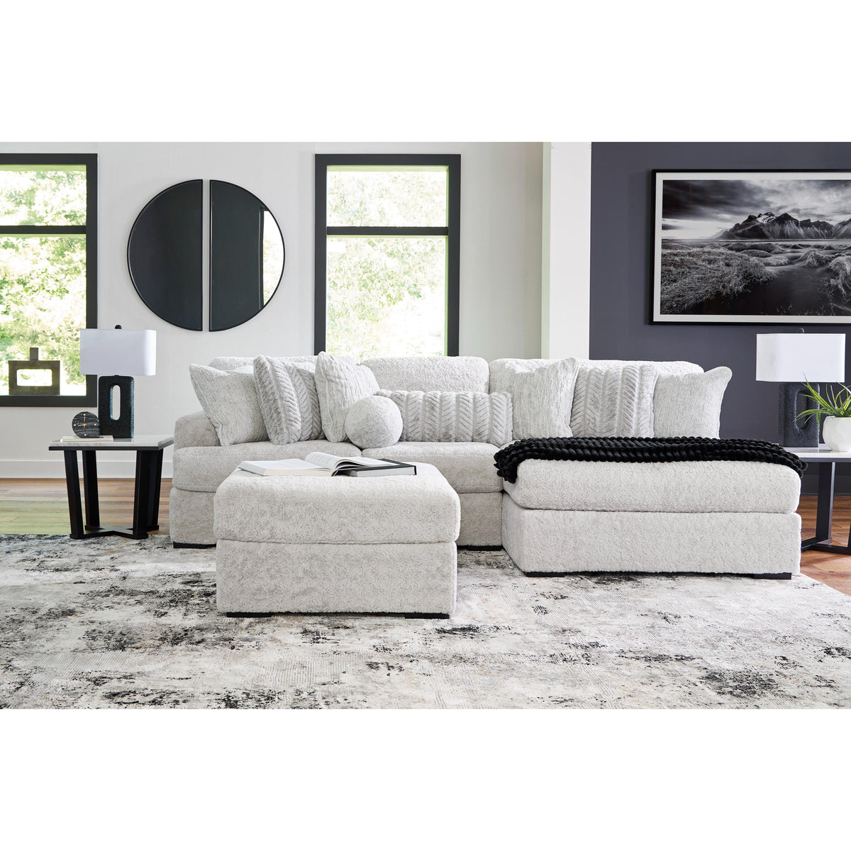 Signature Design by Ashley Cuddle Plush PC59106S1 3 pc Sectional with Chaise IMAGE 5