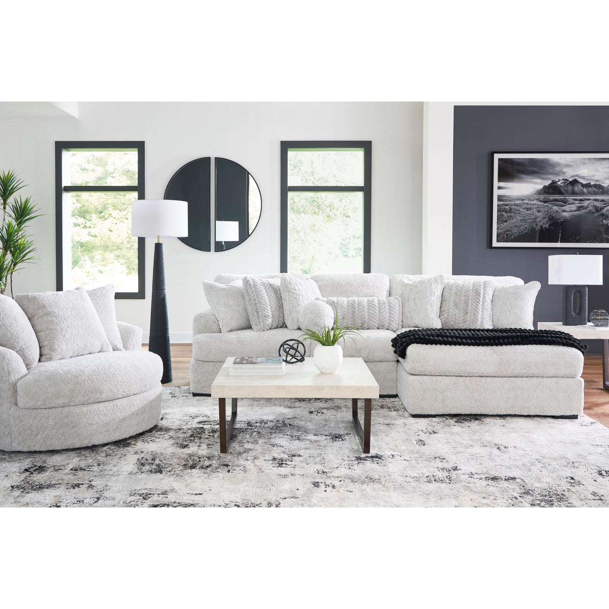 Signature Design by Ashley Cuddle Plush PC59106S1 3 pc Sectional with Chaise IMAGE 6