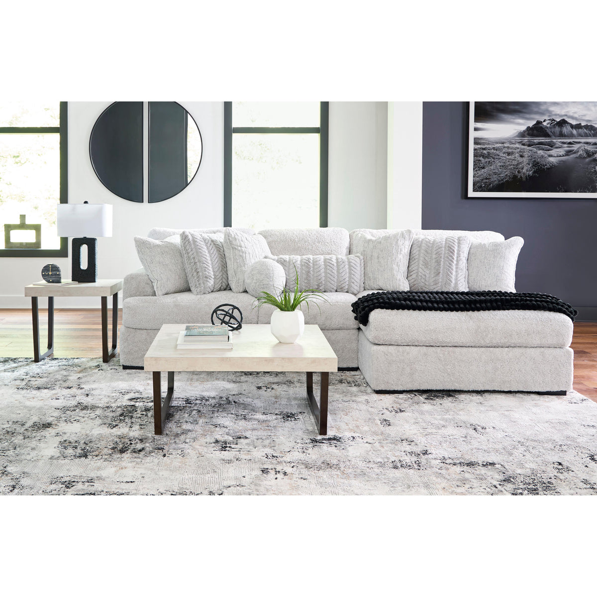 Signature Design by Ashley Cuddle Plush PC59106S1 3 pc Sectional with Chaise IMAGE 8
