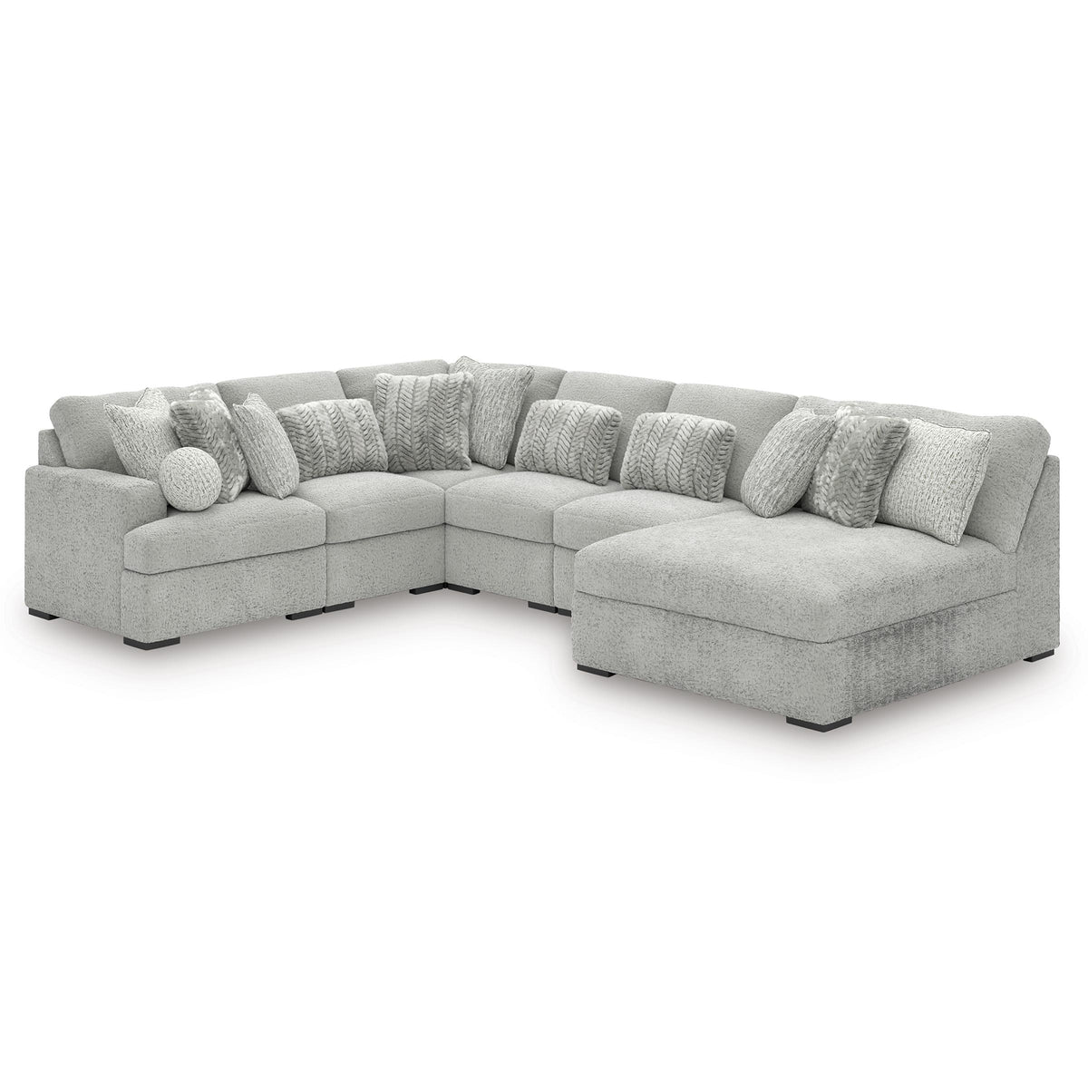 Signature Design by Ashley Cuddle Plush PC59106S3 6 pc Sectional with Chaise IMAGE 1