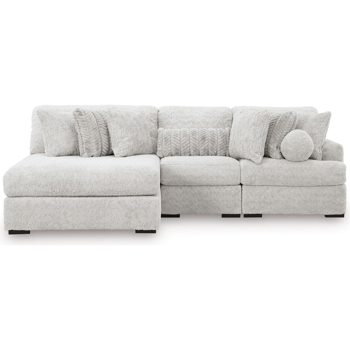 Signature Design by Ashley Cuddle Plush PC59106S7 3 pc Sectional with Chaise IMAGE 2