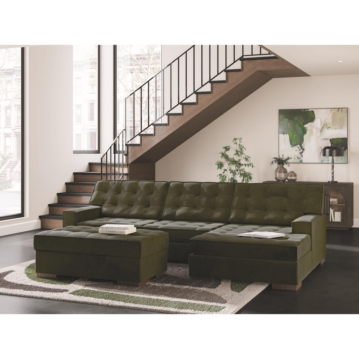 Signature Design by Ashley Caspian-Town PC6170208 Oversized Accent Ottoman IMAGE 9
