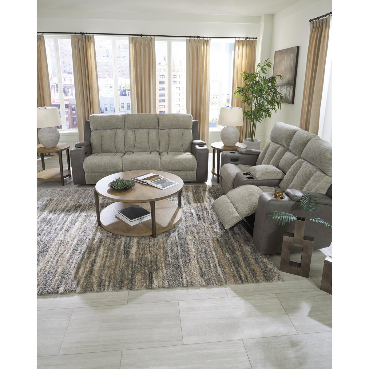 Signature Design by Ashley WhipLash PC6320418 Power Reclining Loveseat with Console and Adjustable Headrest IMAGE 10