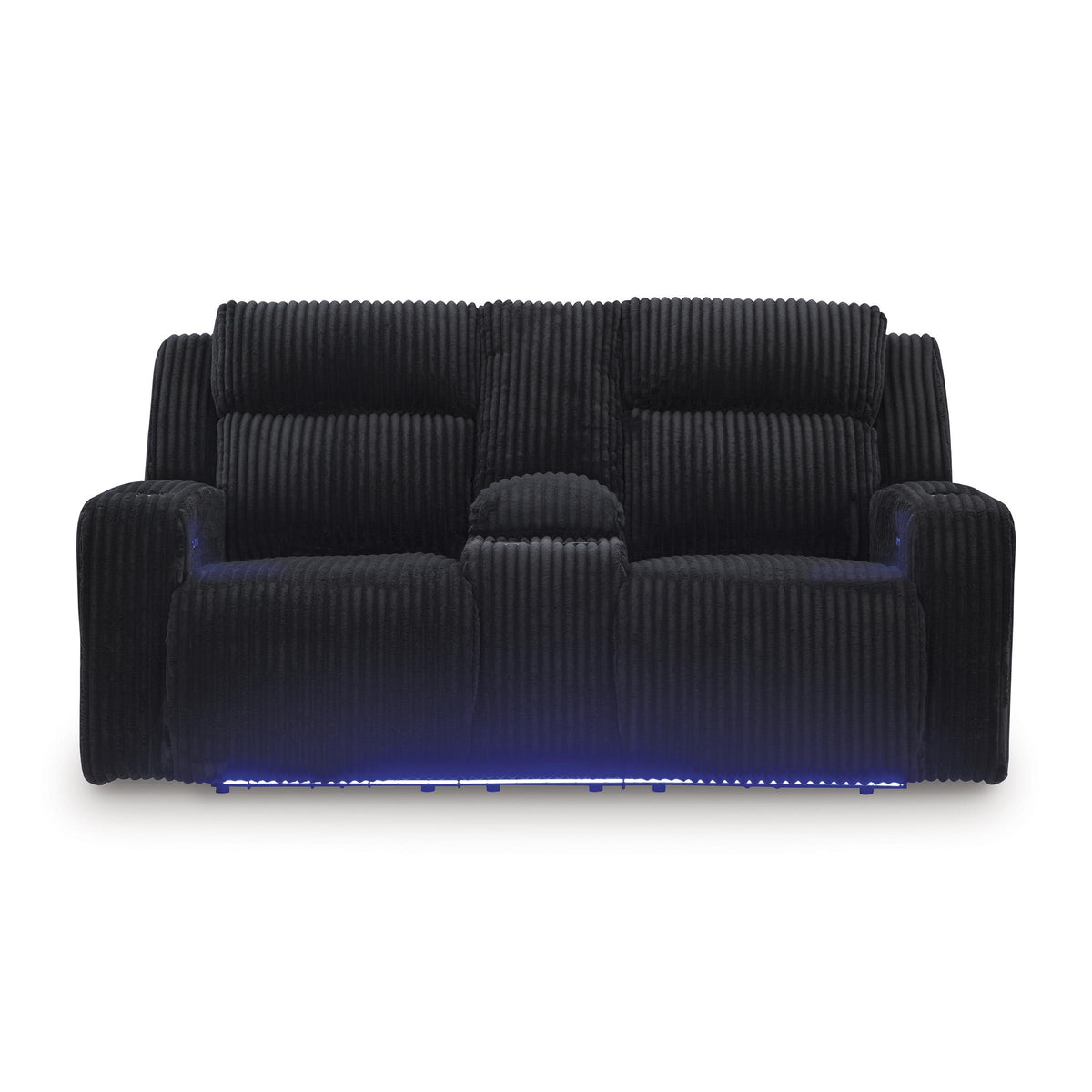 Signature Design by Ashley Forest Lake PC6420218 Power Reclining Loveseat with Console and Adjustable Headrest IMAGE 3