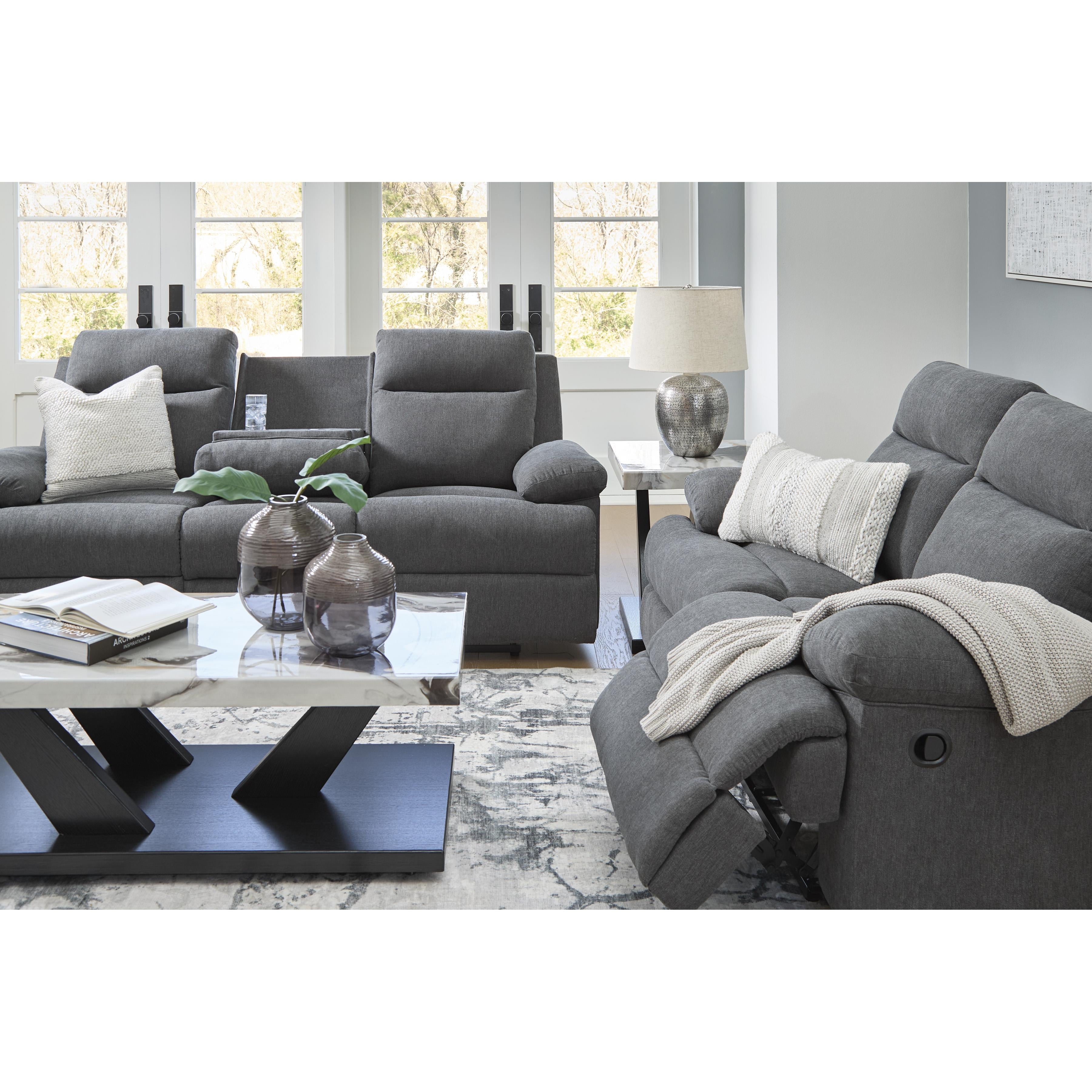 Signature Design by Ashley Side-Swipe PC9140686 Reclining Loveseat IMAGE 8