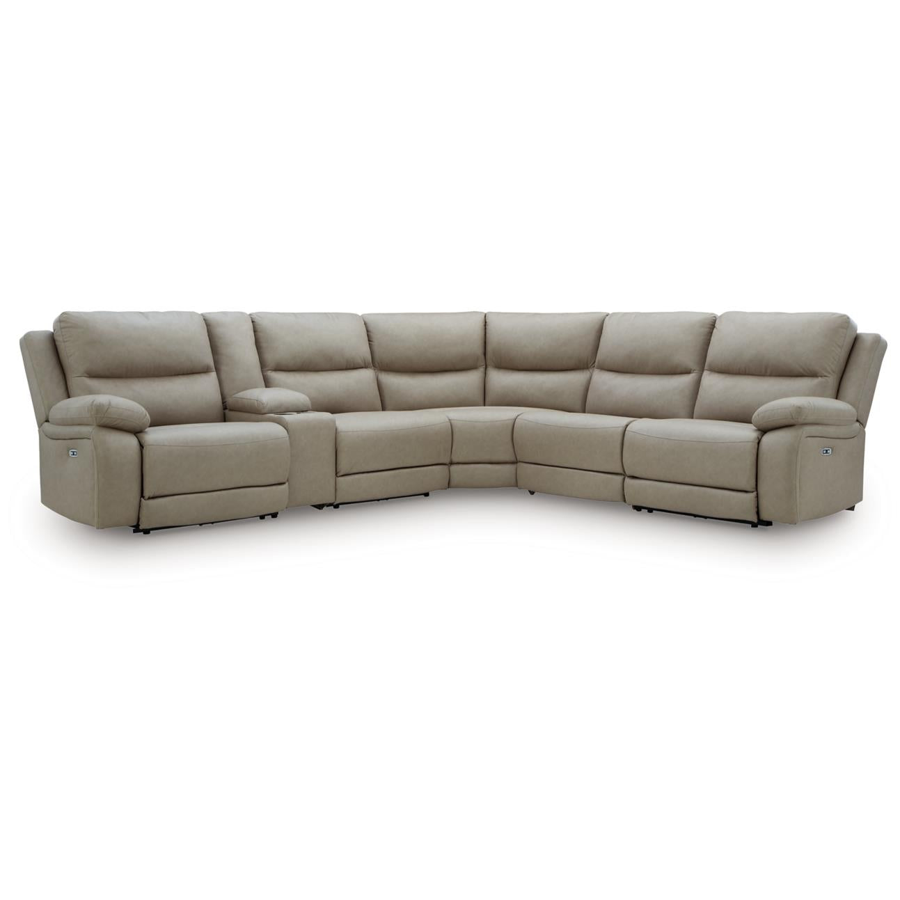 Signature Design by Ashley Narwhal Place PC99201S10 6 pc Power Reclining Sectional IMAGE 1