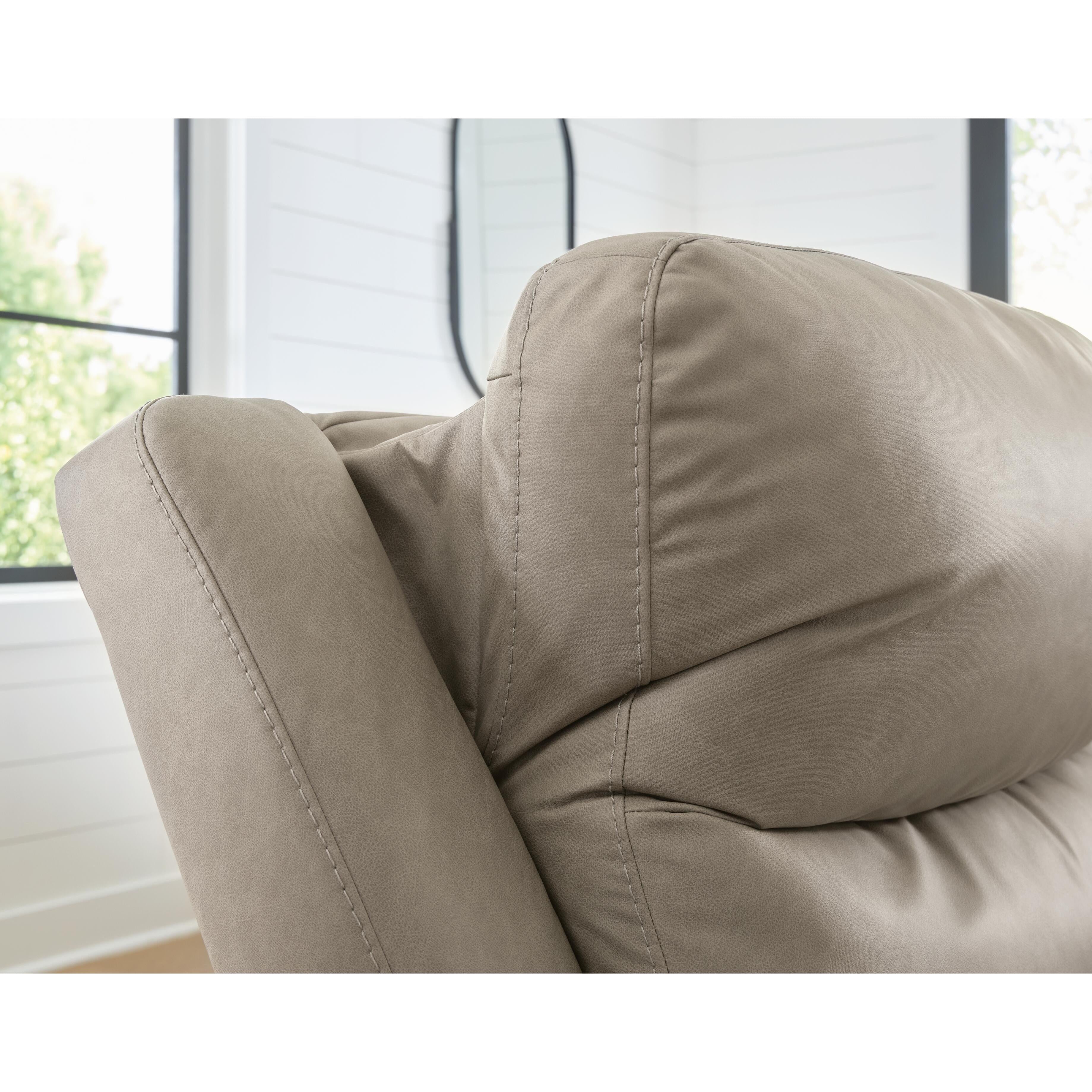 Signature Design by Ashley Narwhal Place PC99201S39 5 pc Reclining Sectional with Storage Consoles IMAGE 3