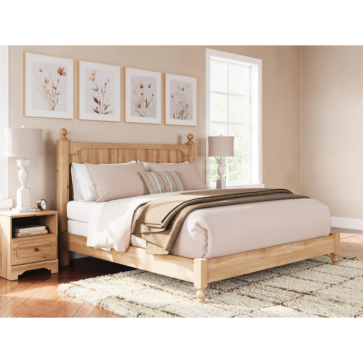 Signature Design by Ashley Aleaport PCB1075B8 King Panel Bed IMAGE 5
