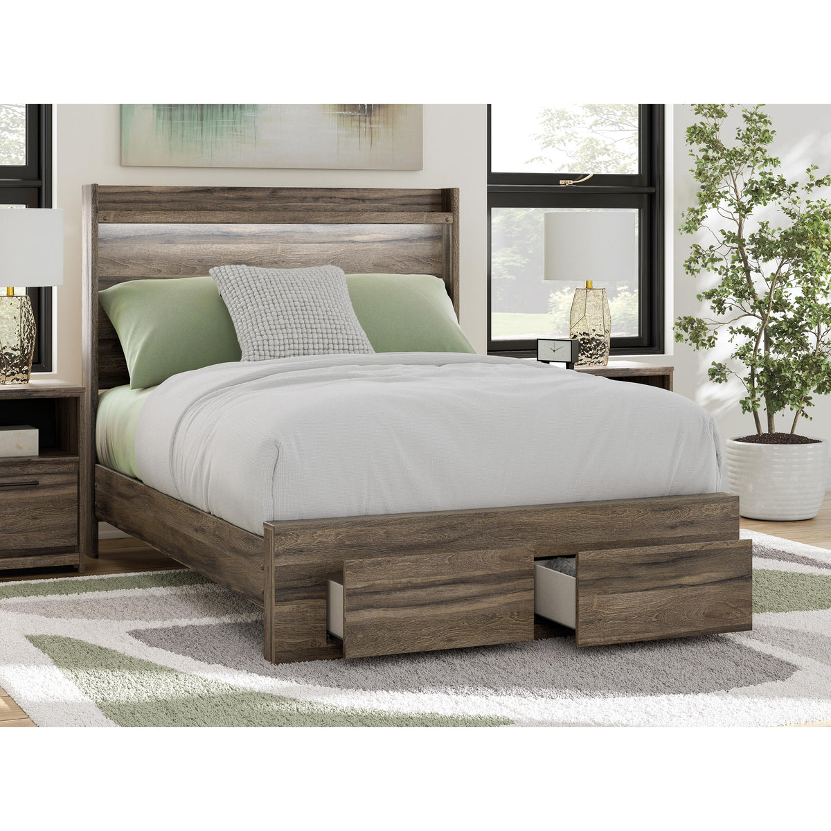 Signature Design by Ashley Elbrim PCB2005B10 Full Panel Storage Bed IMAGE 6