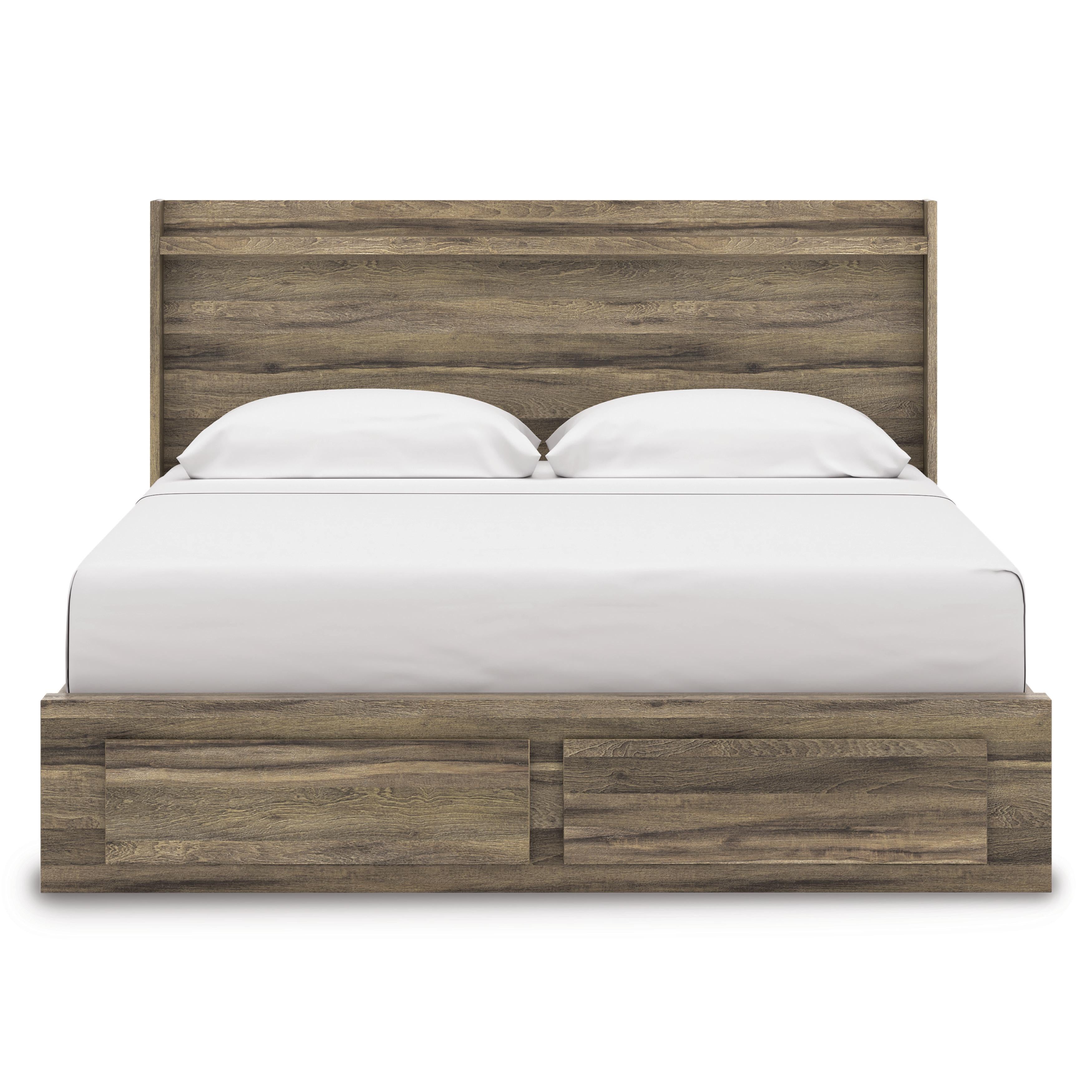 Signature Design by Ashley Elbrim PCB2005B7 King Panel Storage Bed IMAGE 3