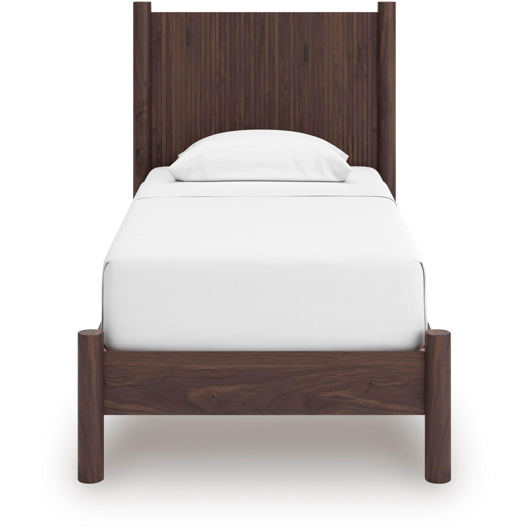 Signature Design by Ashley Pamytta PCB2614B2 Twin Panel Platform Bed IMAGE 2