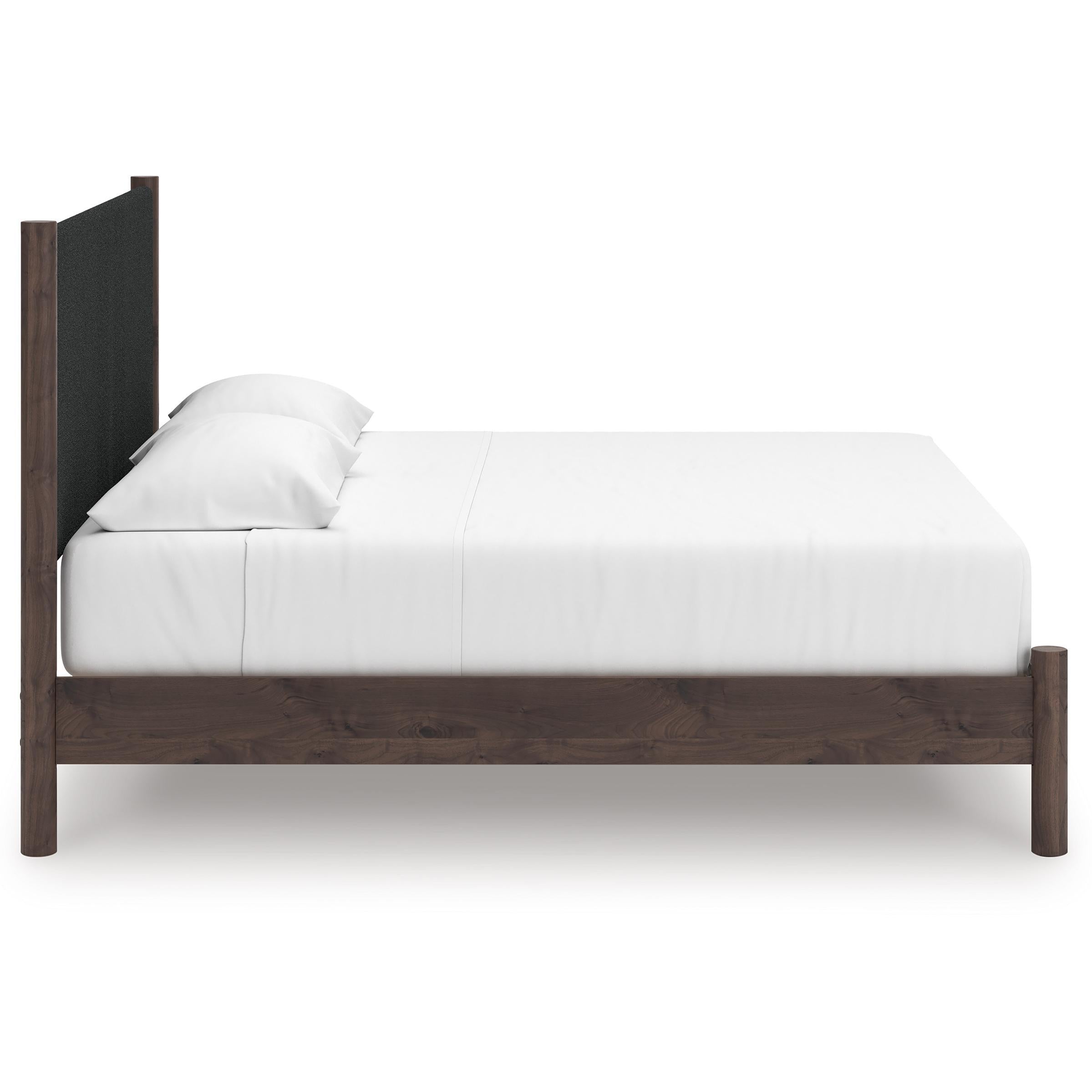 Signature Design by Ashley Pamytta PCB2614B28 King Upholstered Panel Platform Bed IMAGE 3