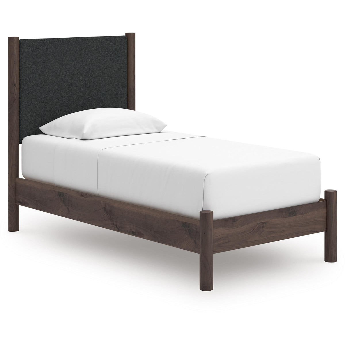 Signature Design by Ashley Pamytta PCB2614B8 Twin Upholstered Panel Platform Bed IMAGE 1