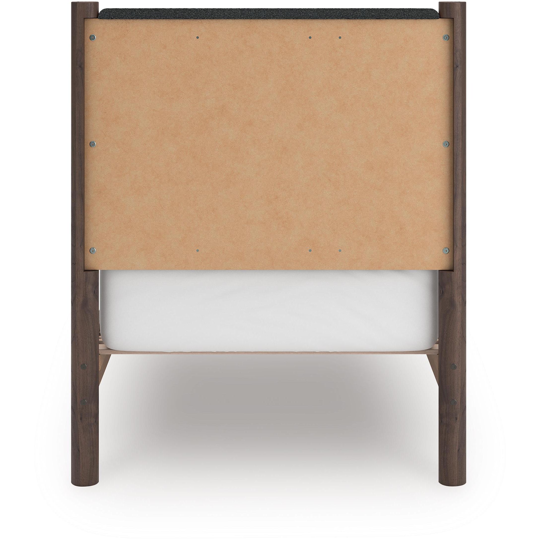 Signature Design by Ashley Pamytta PCB2614B8 Twin Upholstered Panel Platform Bed IMAGE 4