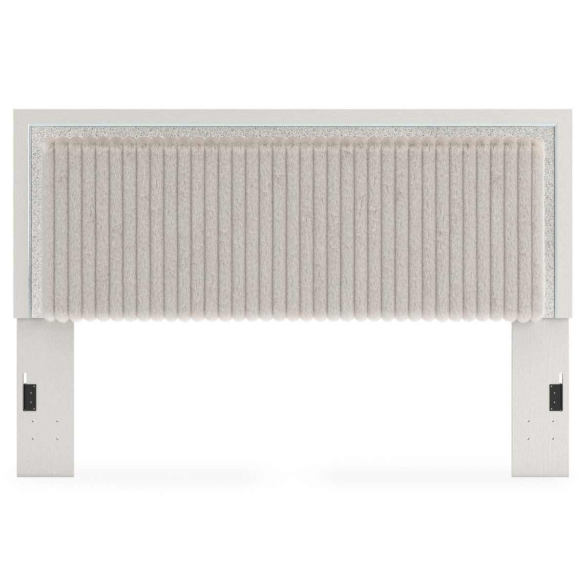 Signature Design by Ashley Zuraleus PCB3381-58 King Upholstered Panel Headboard IMAGE 2