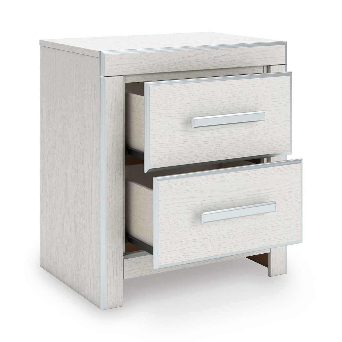 Signature Design by Ashley Zuraleus PCB3381-92 Two Drawer Night Stand IMAGE 2