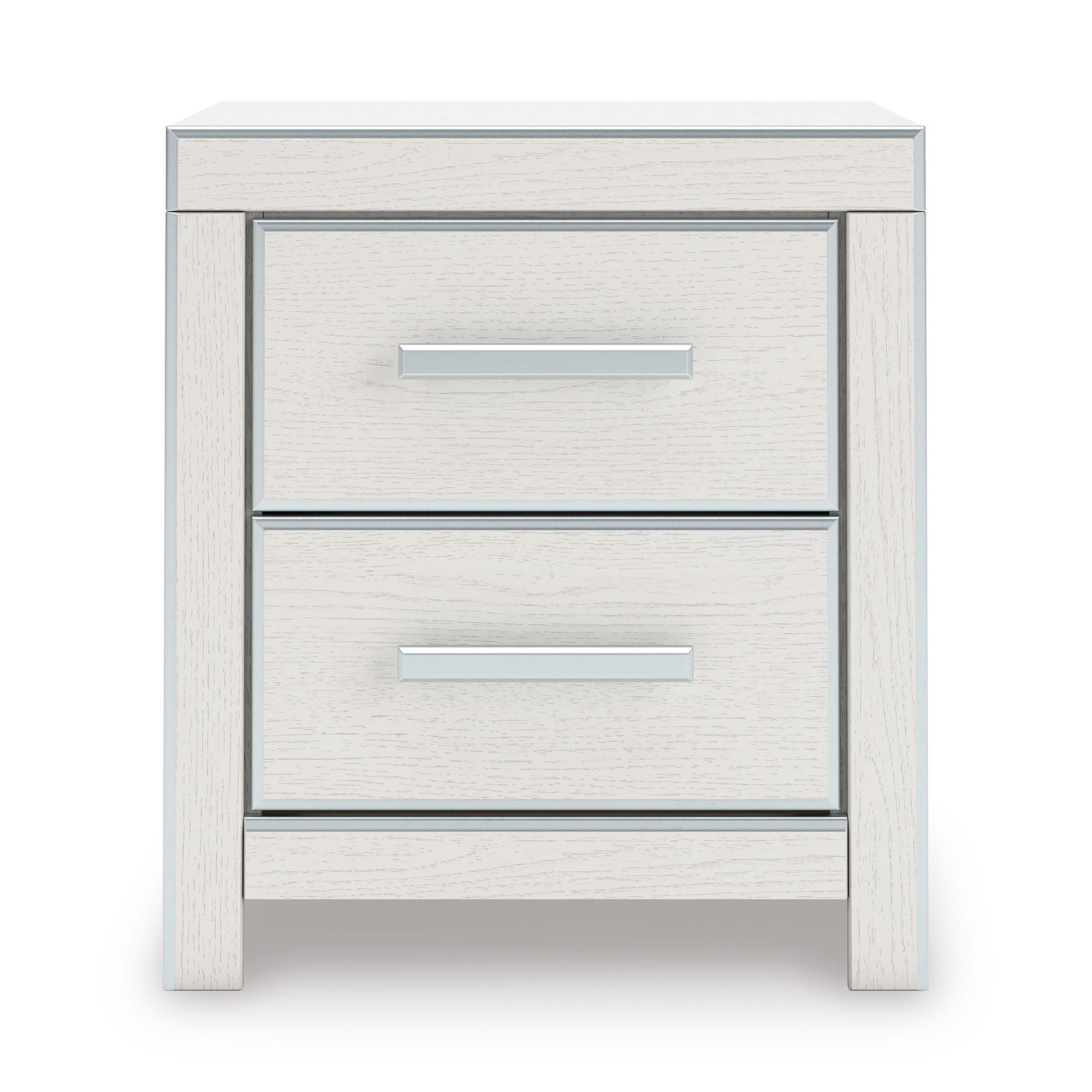 Signature Design by Ashley Zuraleus PCB3381-92 Two Drawer Night Stand IMAGE 3